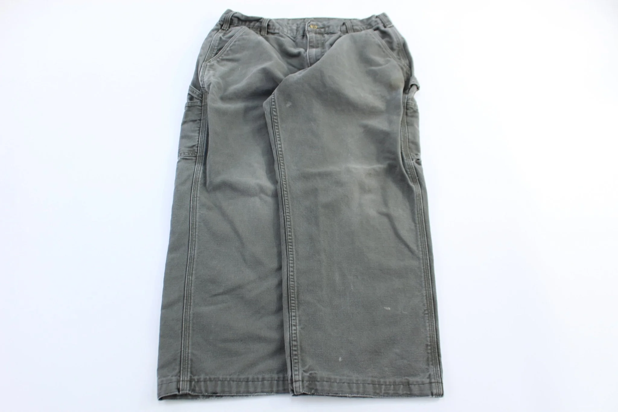 Carhartt Logo Patch Green Pants