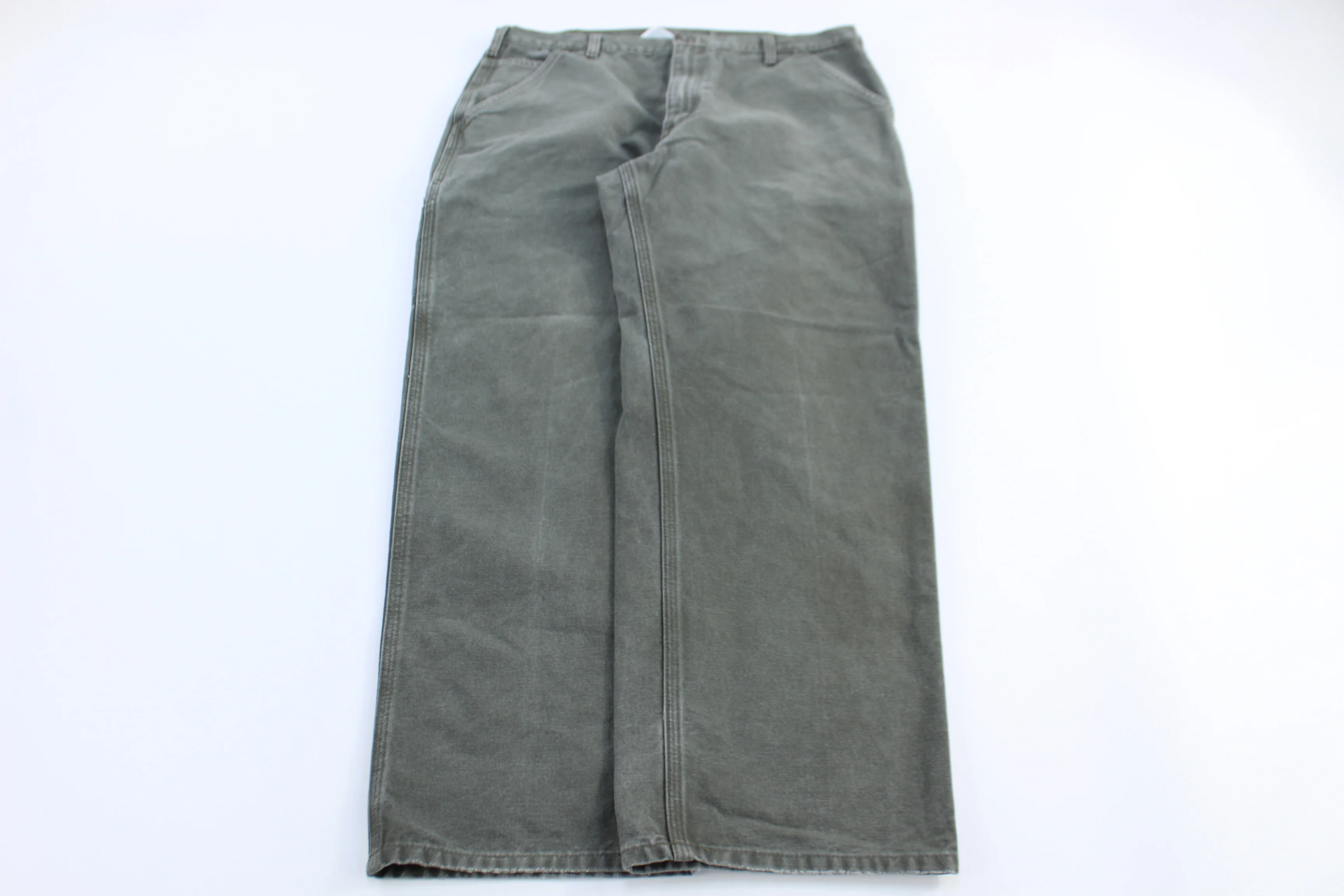 Carhartt Logo Patch Green Pants
