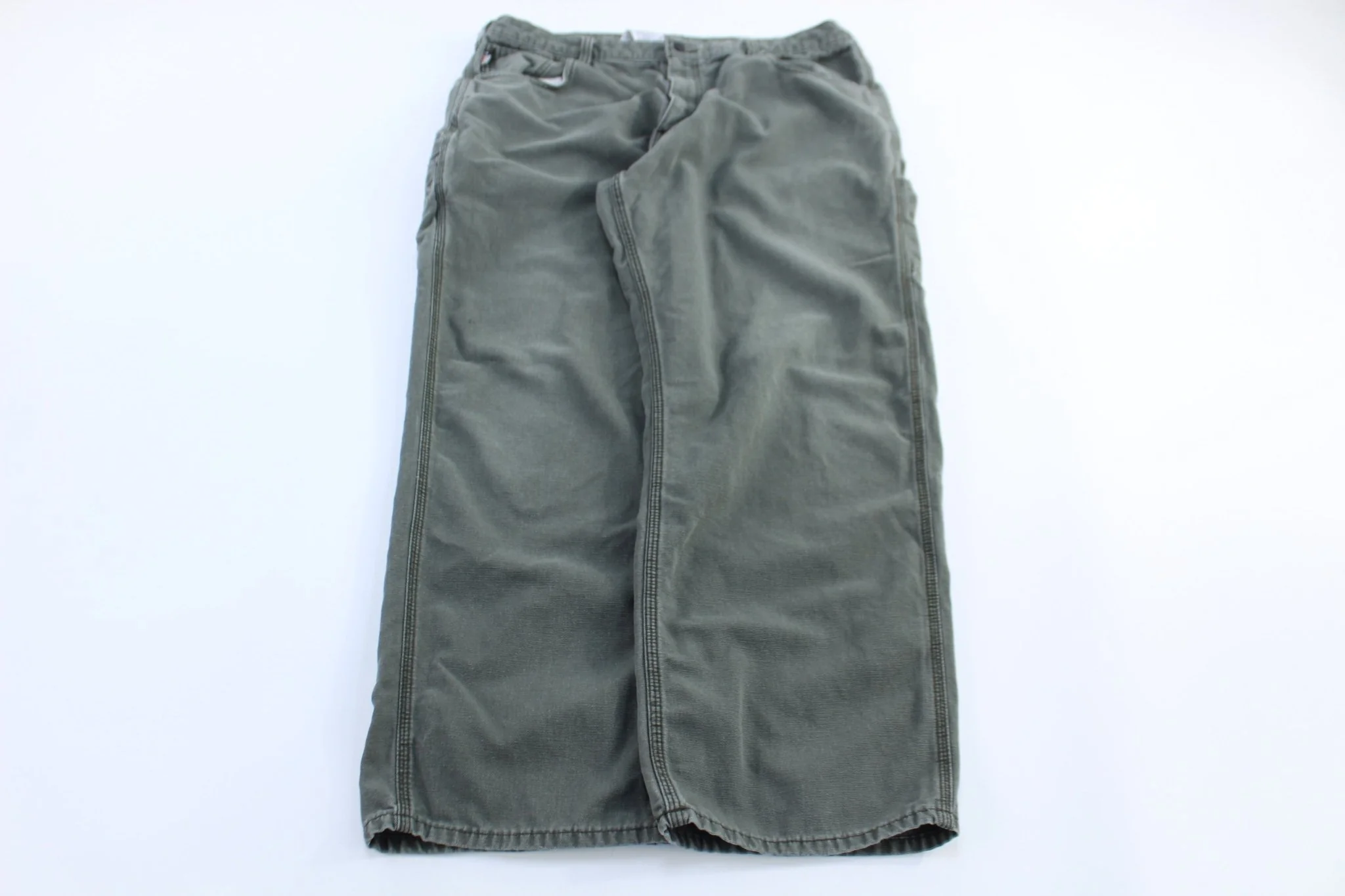 Carhartt Logo Patch Green Pants