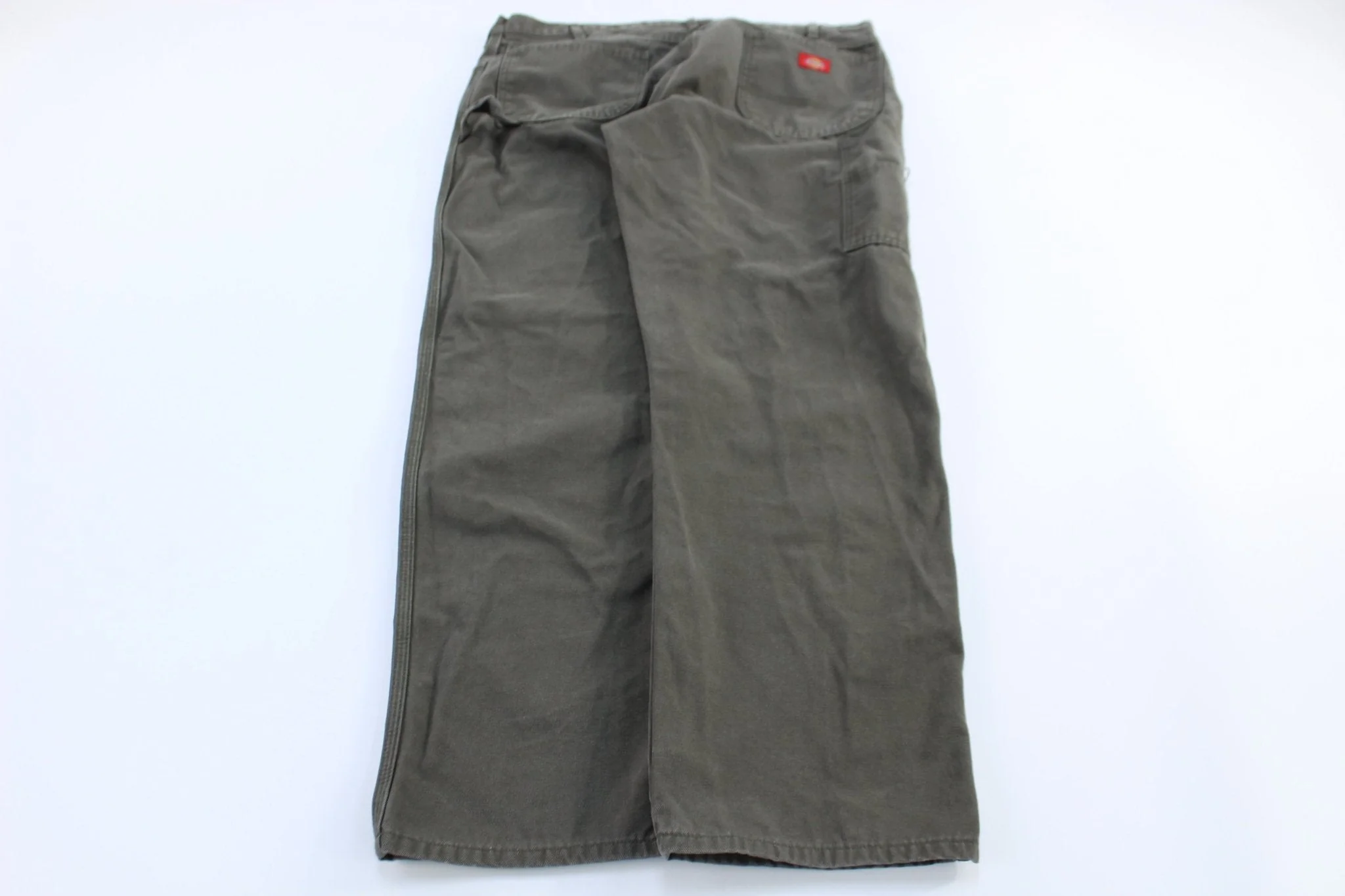 Dickies Logo Patch Green Pants - Image 2
