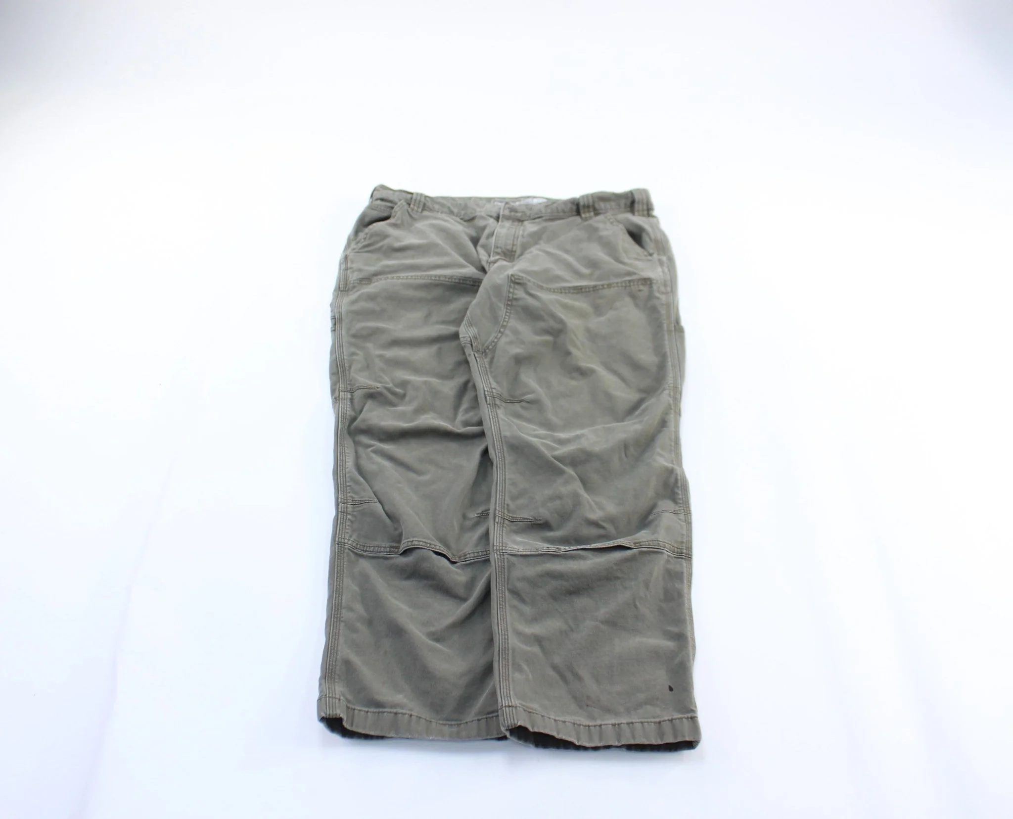 Carhartt Logo Patch Green Workwear Pants