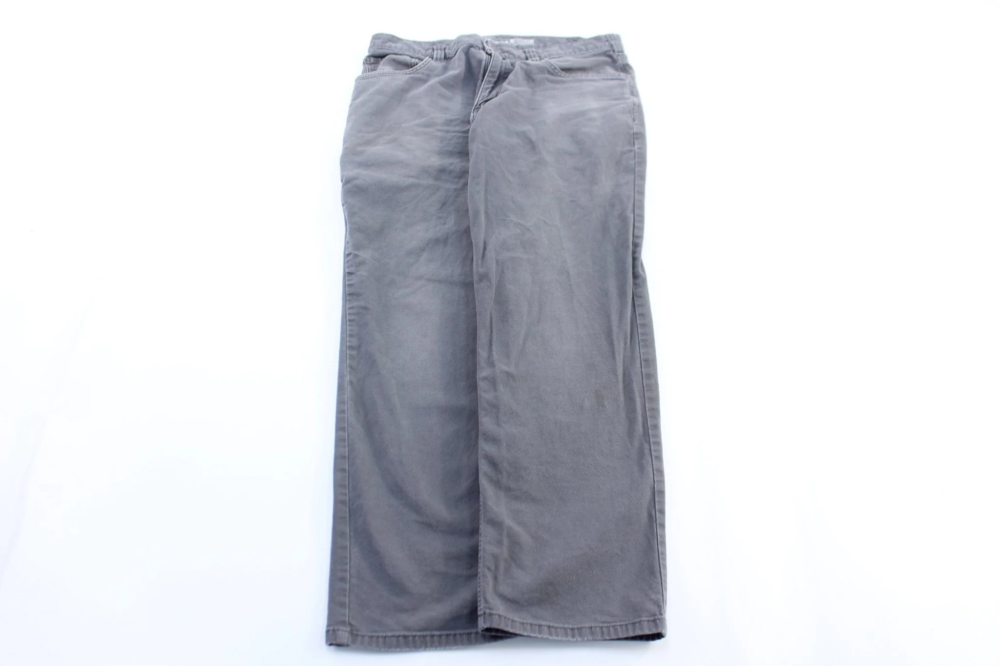 Carhartt Logo Patch Grey Carpenter Pants