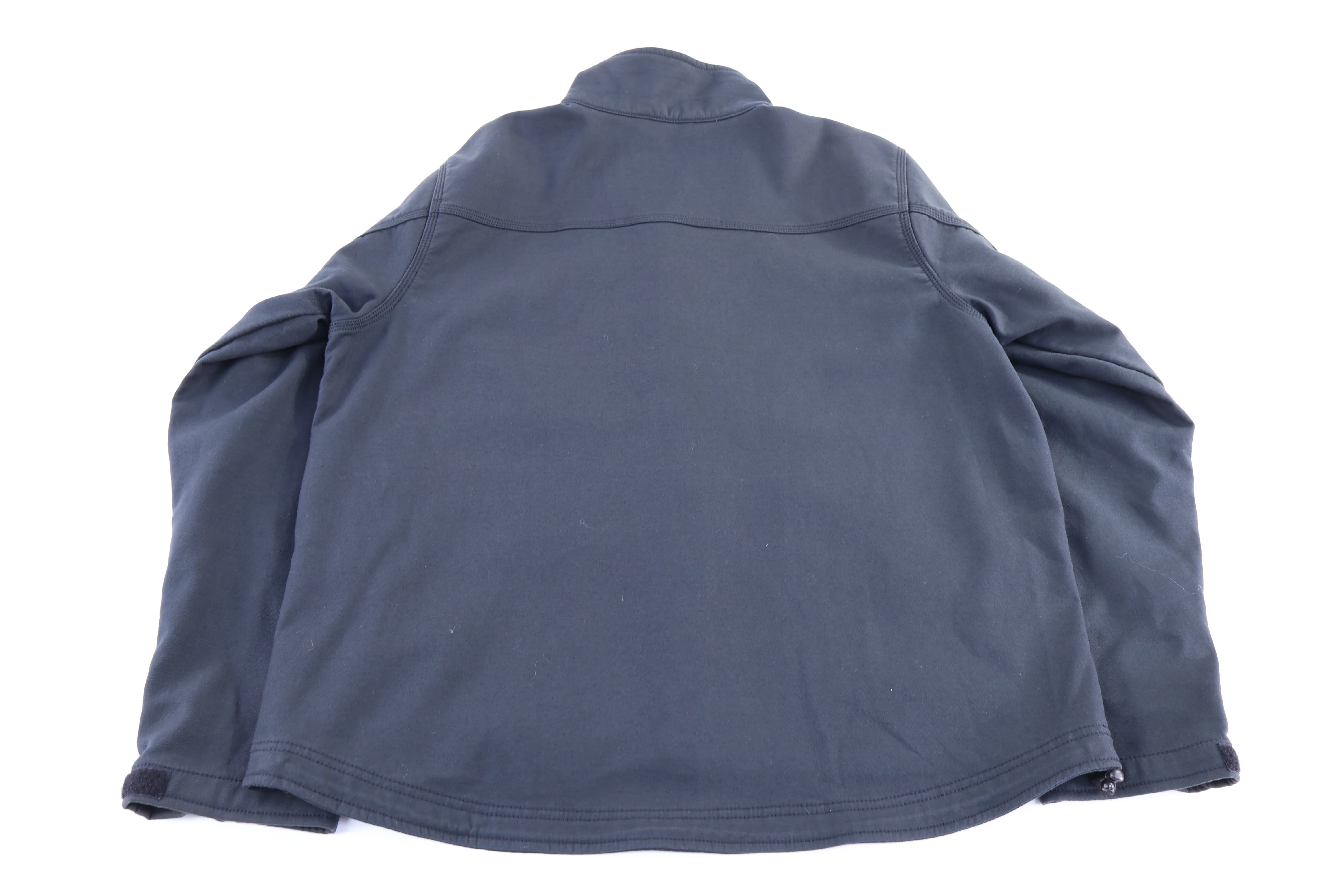 Carhartt Logo Patch Grey Full Zip Jacket - Image 2