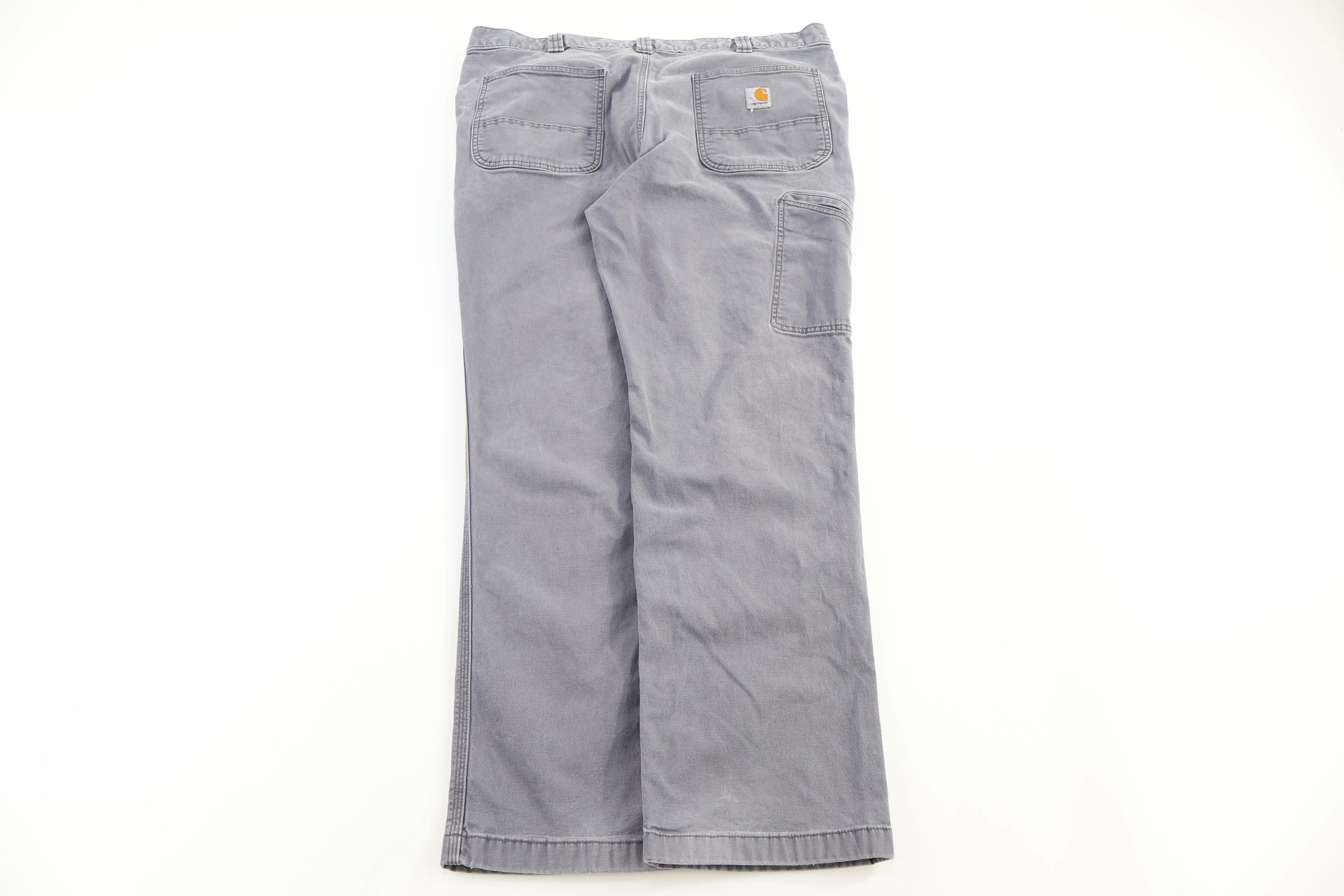 Carhartt Logo Patch Grey Pants