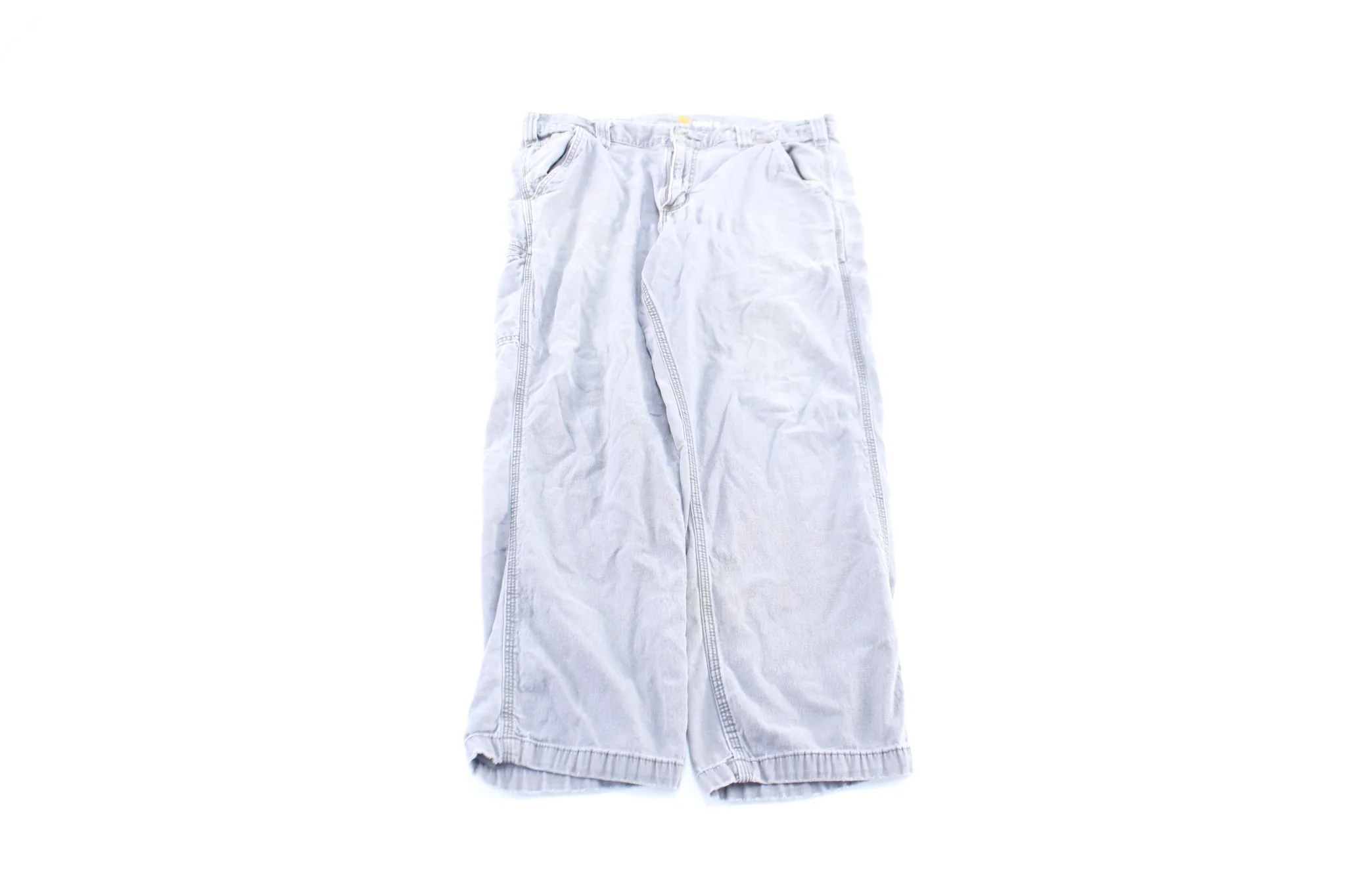 Carhartt Logo Patch Grey Pants