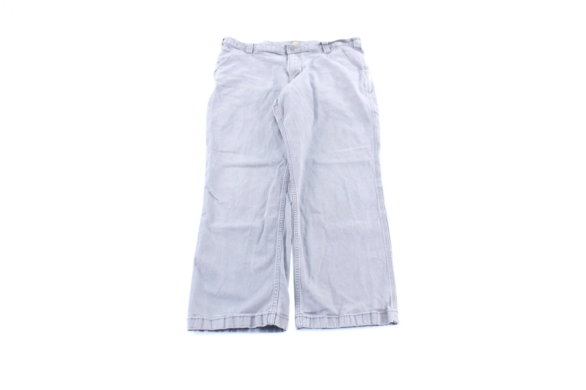 Carhartt Logo Patch Grey Pants
