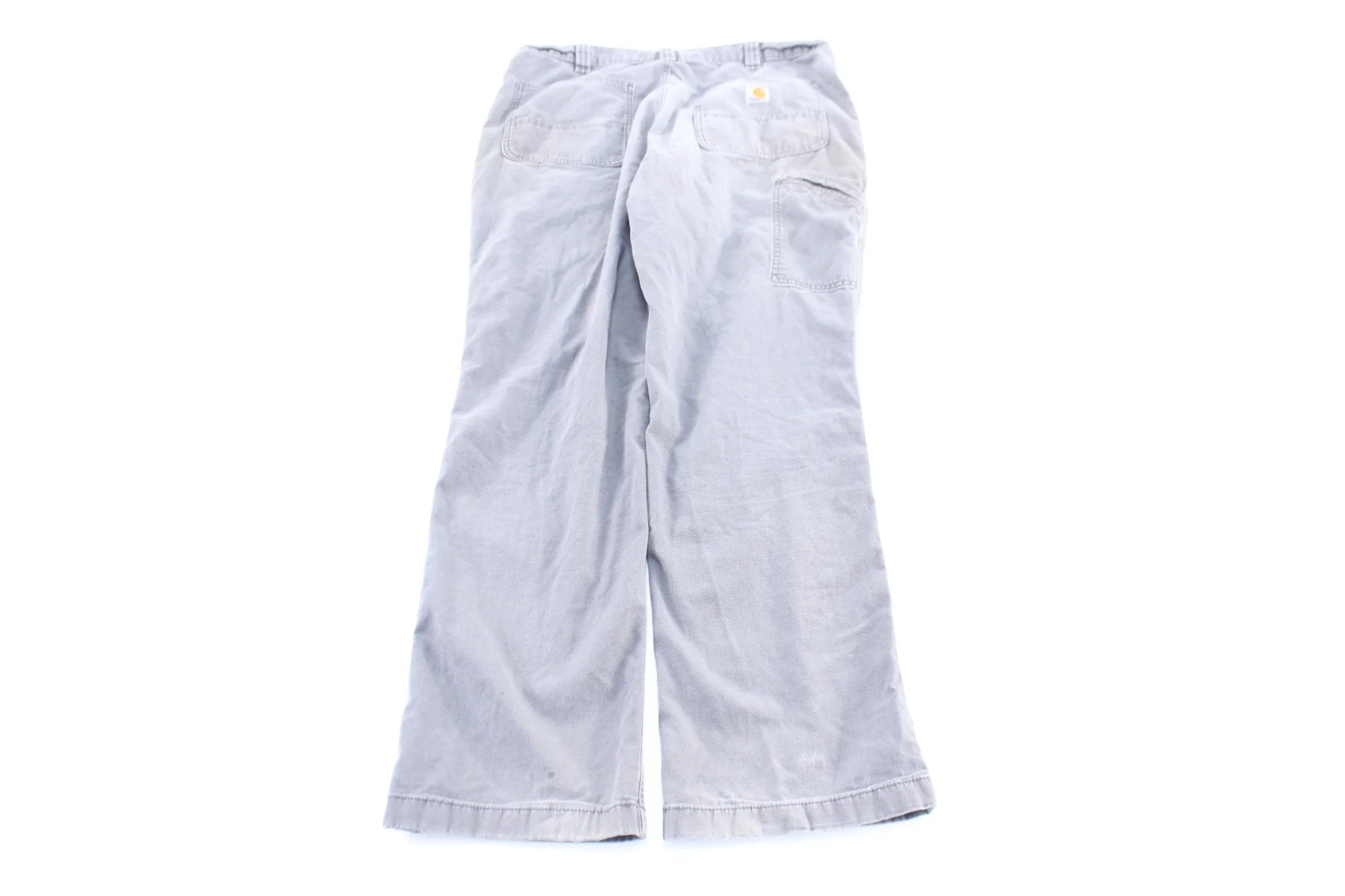 Carhartt Logo Patch Grey Pants - Image 2