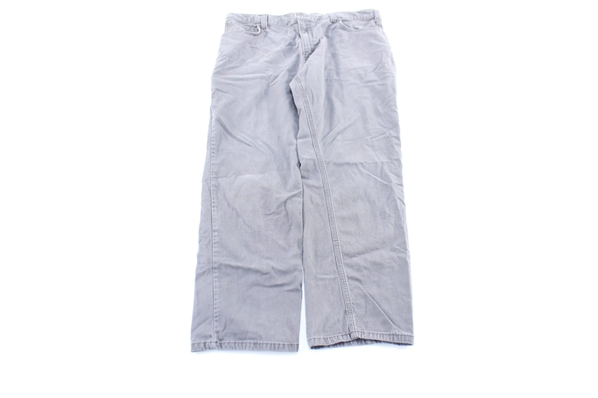 Carhartt Logo Patch Grey Pants