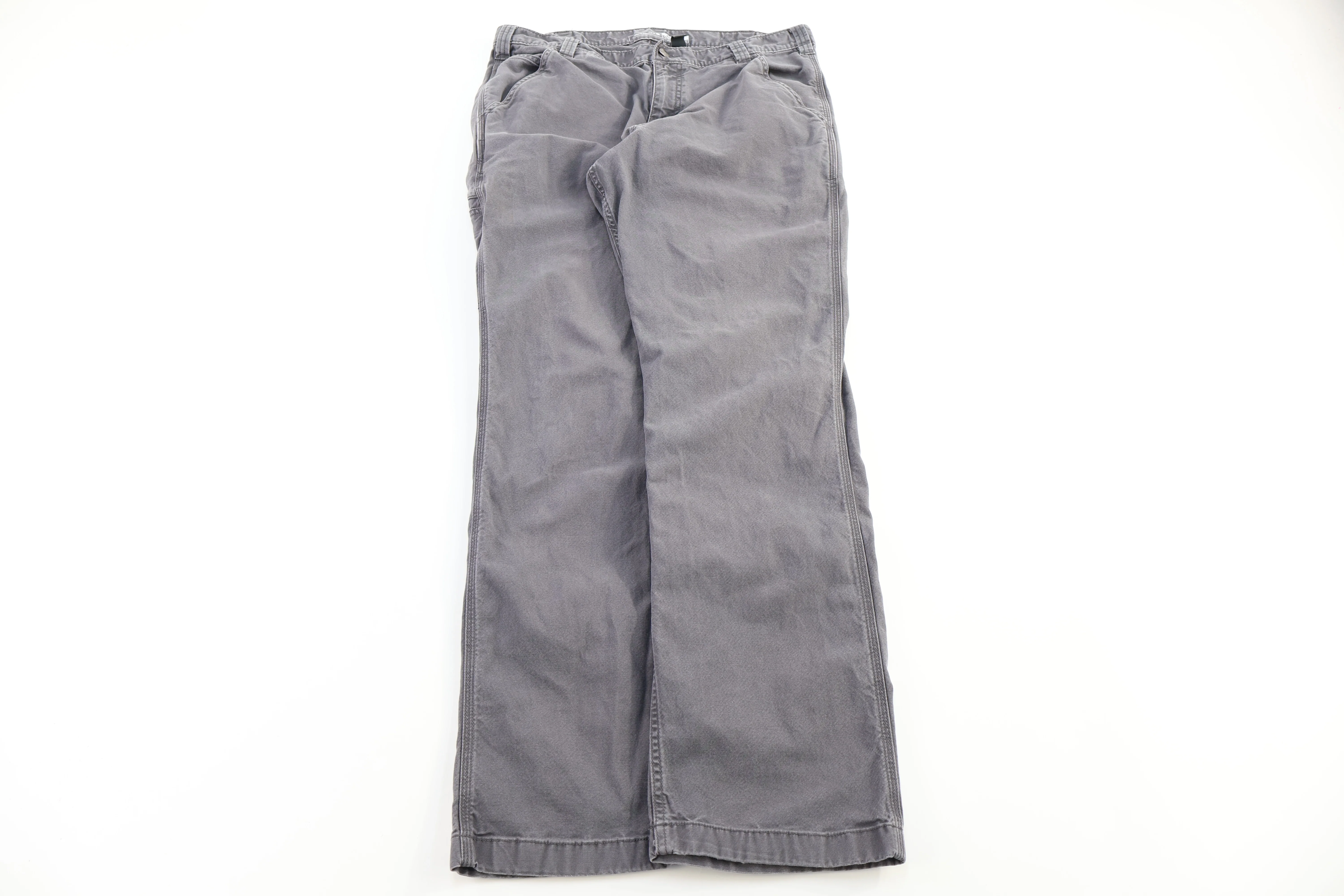 Carhartt Logo Patch Grey Pants