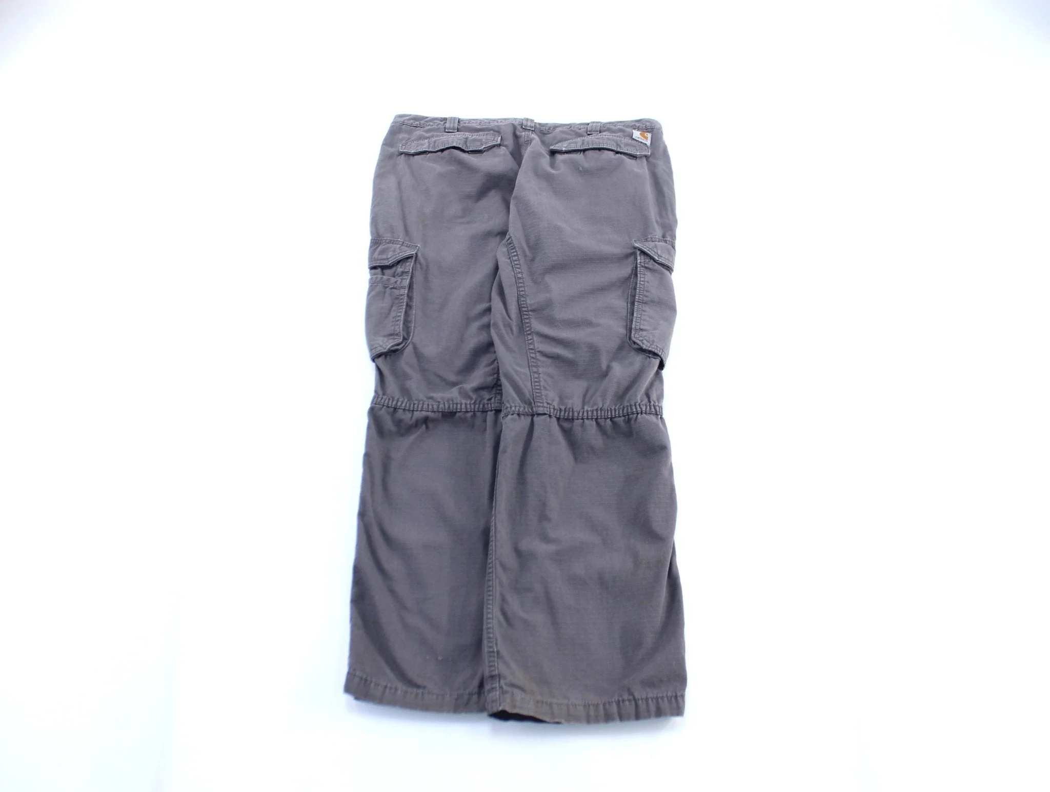 Carhartt Logo Patch Grey Pants - Image 2