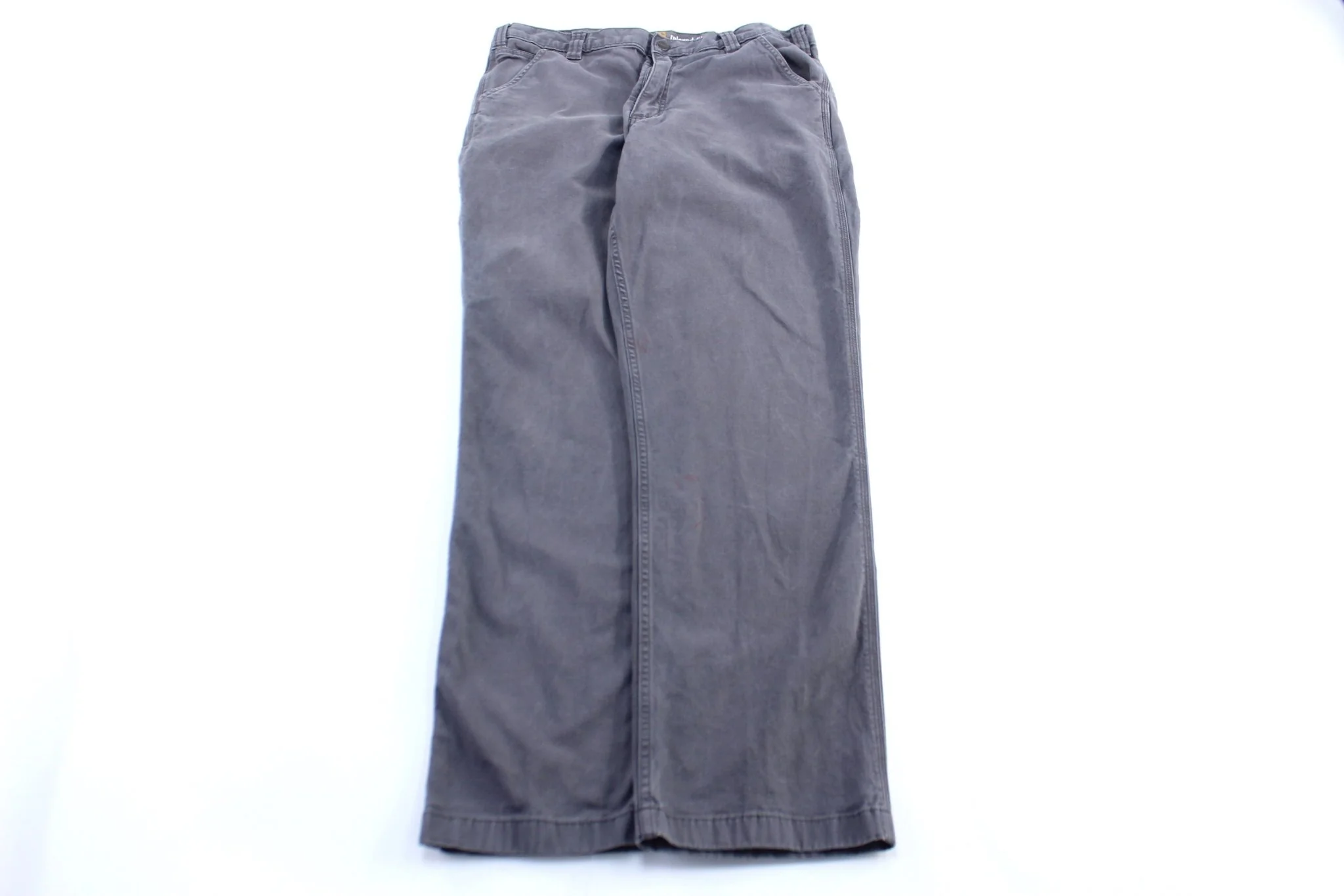 Carhartt Logo Patch Grey Pants
