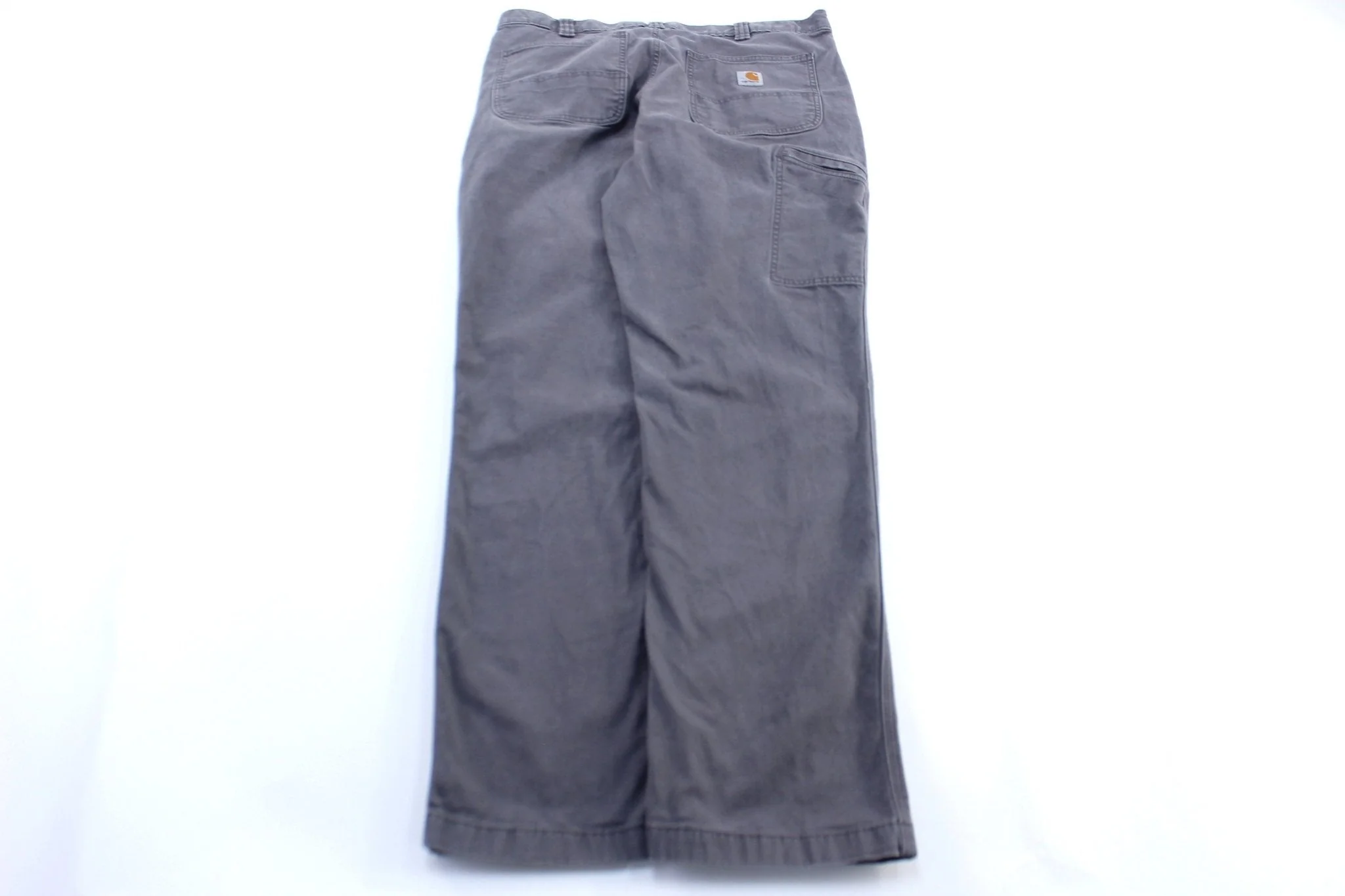 Carhartt Logo Patch Grey Pants - Image 2