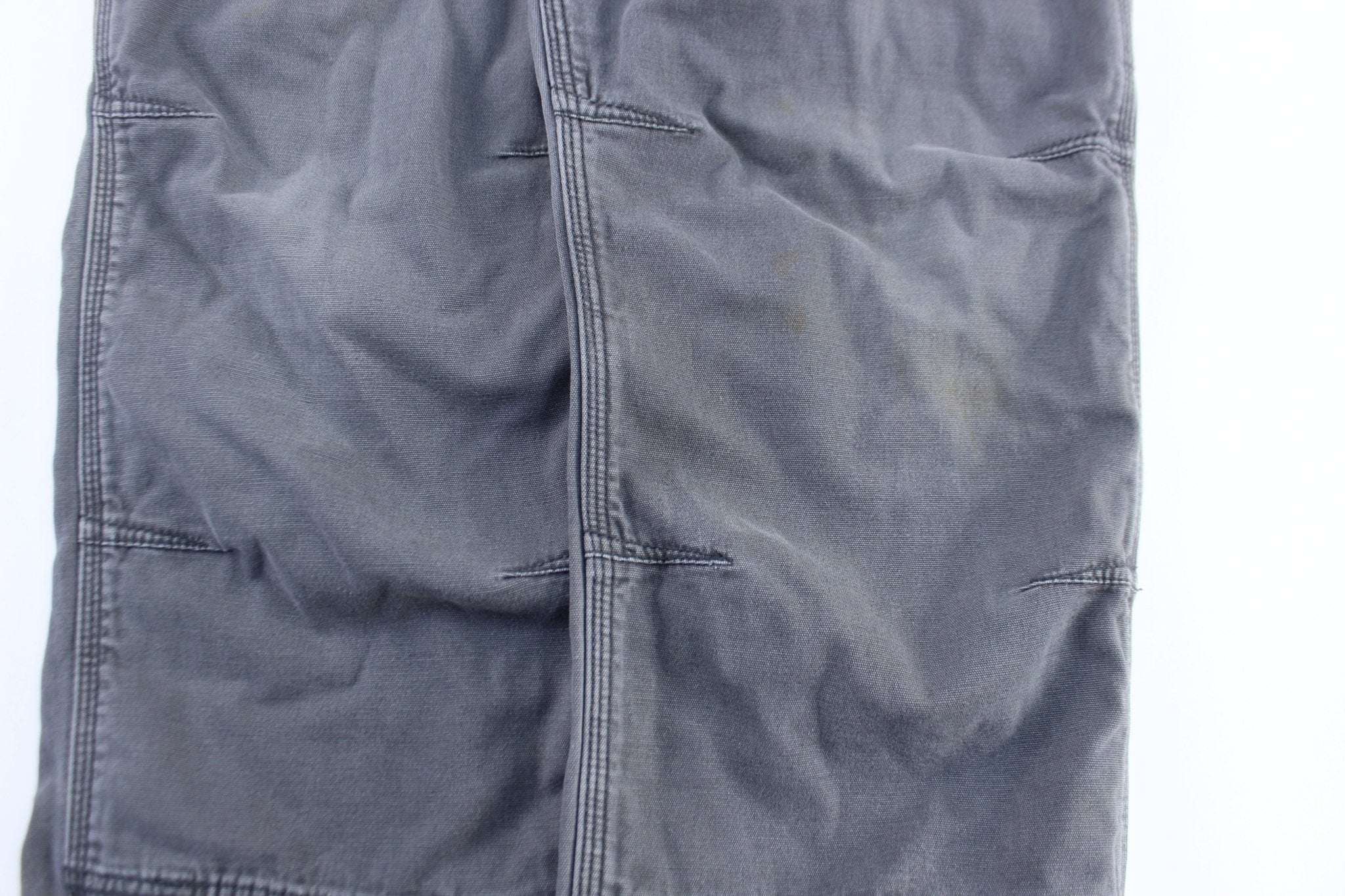 Carhartt Logo Patch Grey Pants - Image 3