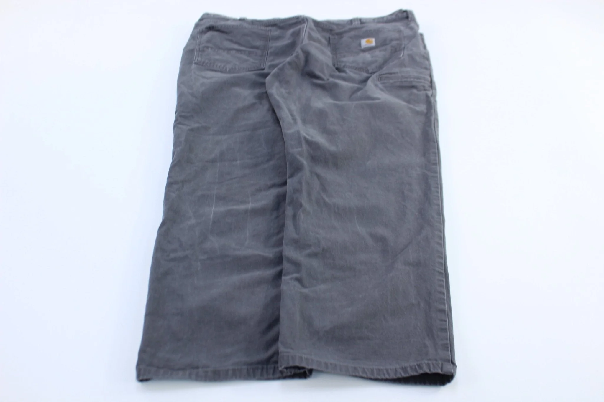 Carhartt Logo Patch Grey Pants - Image 2