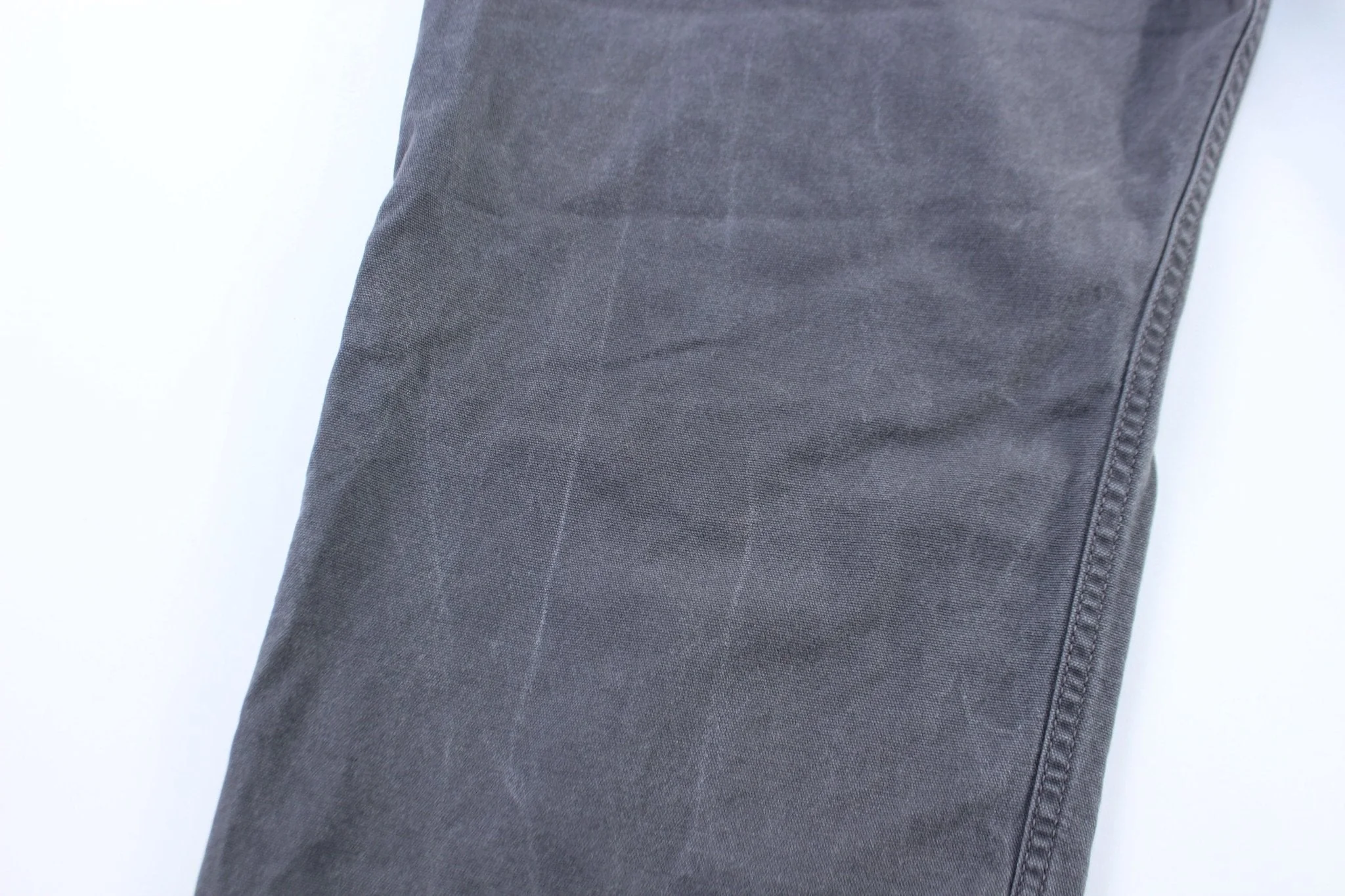 Carhartt Logo Patch Grey Pants - Image 3