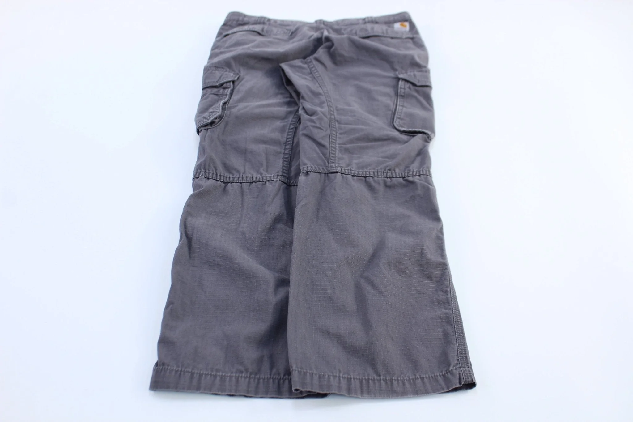 Carhartt Logo Patch Grey Pants - Image 2