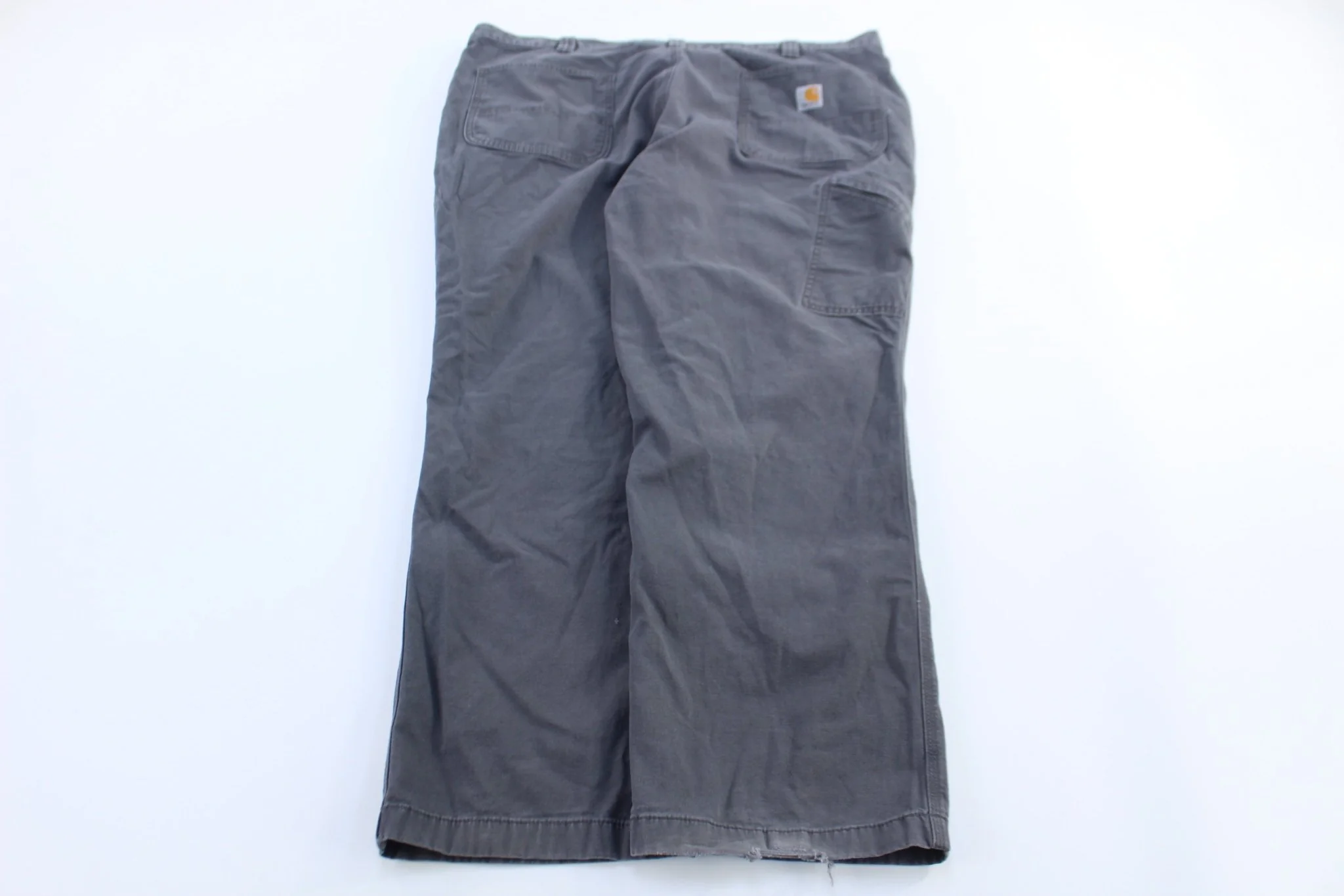 Carhartt Logo Patch Grey Pants