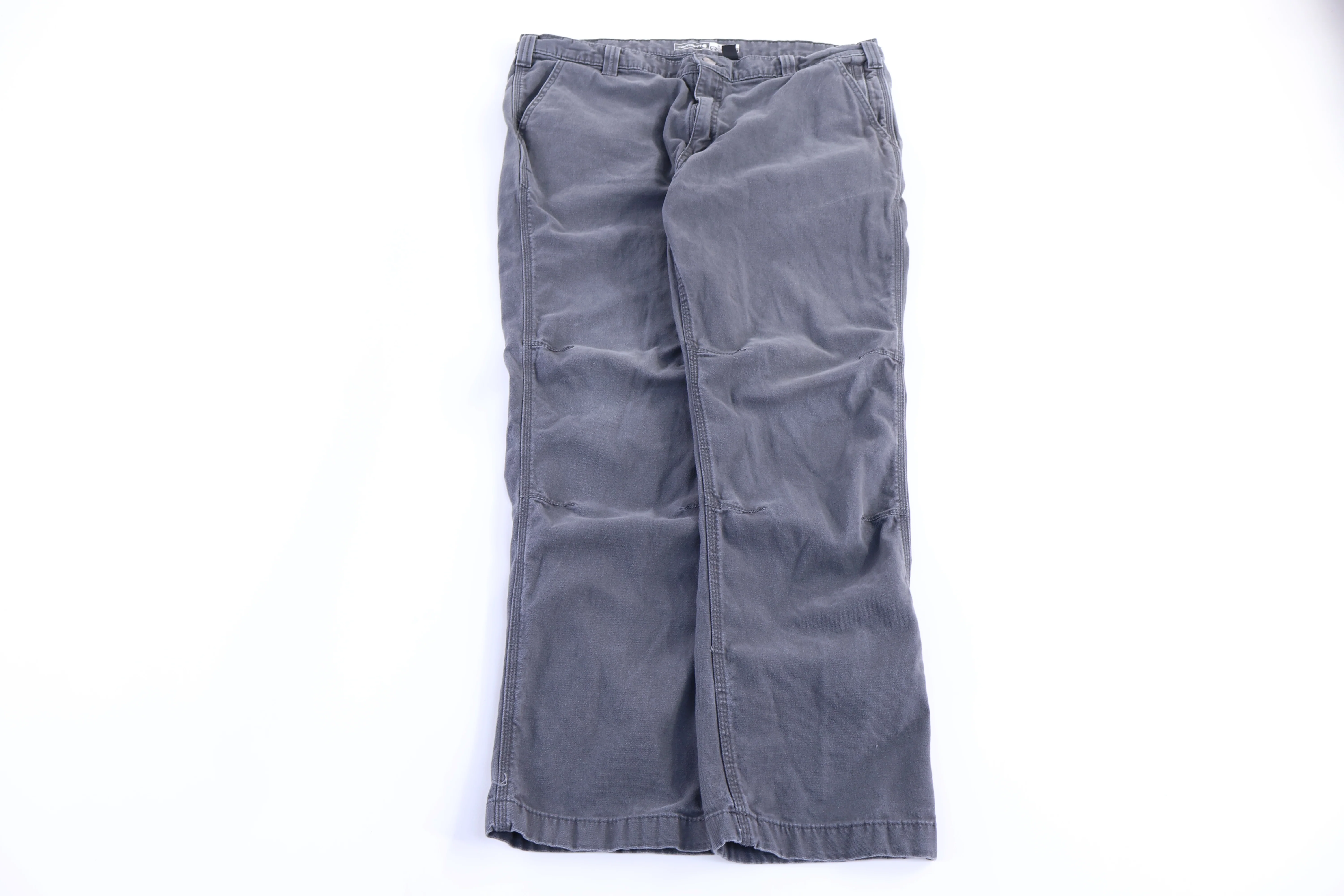 Carhartt Logo Patch Grey Pants
