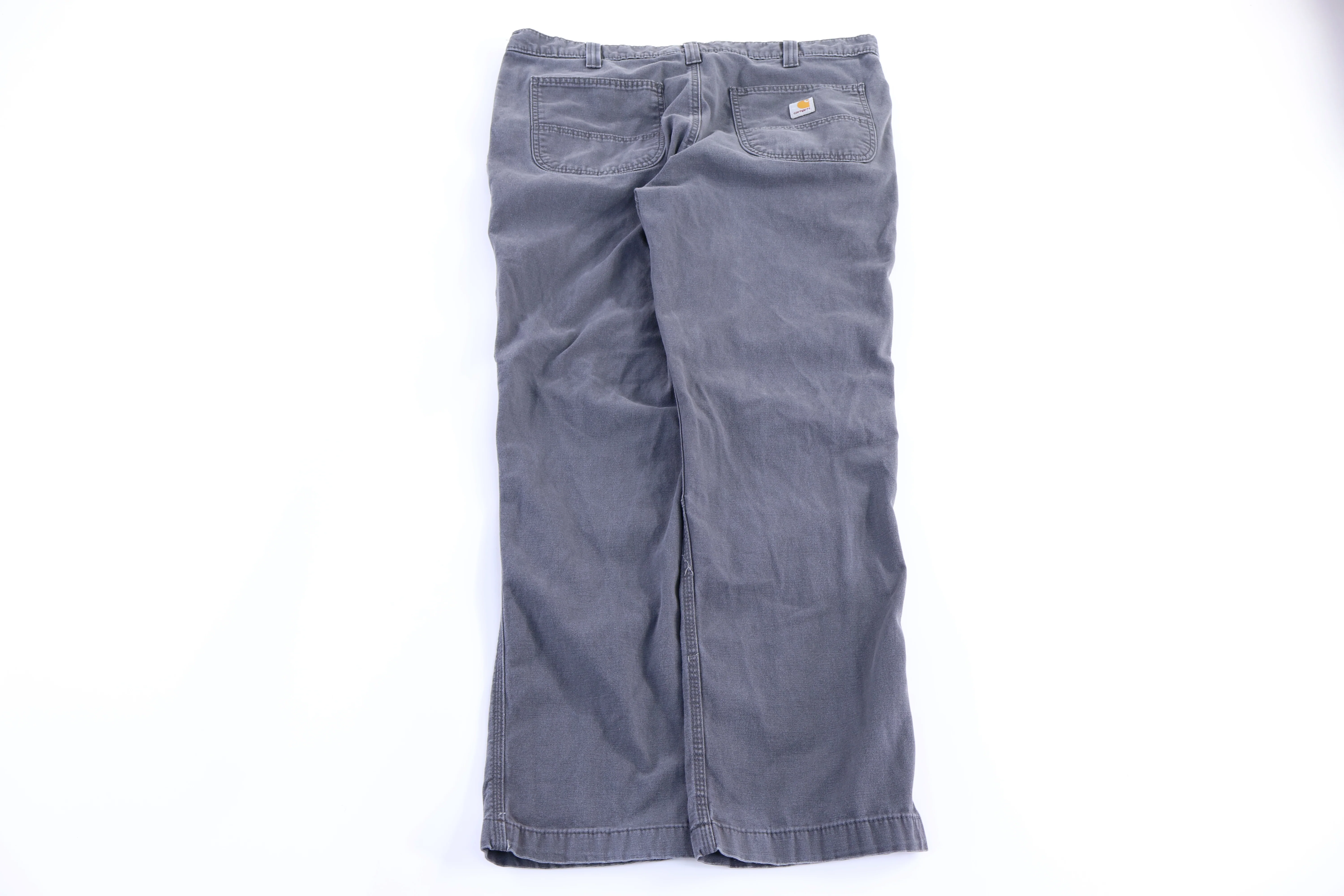 Carhartt Logo Patch Grey Pants - Image 2