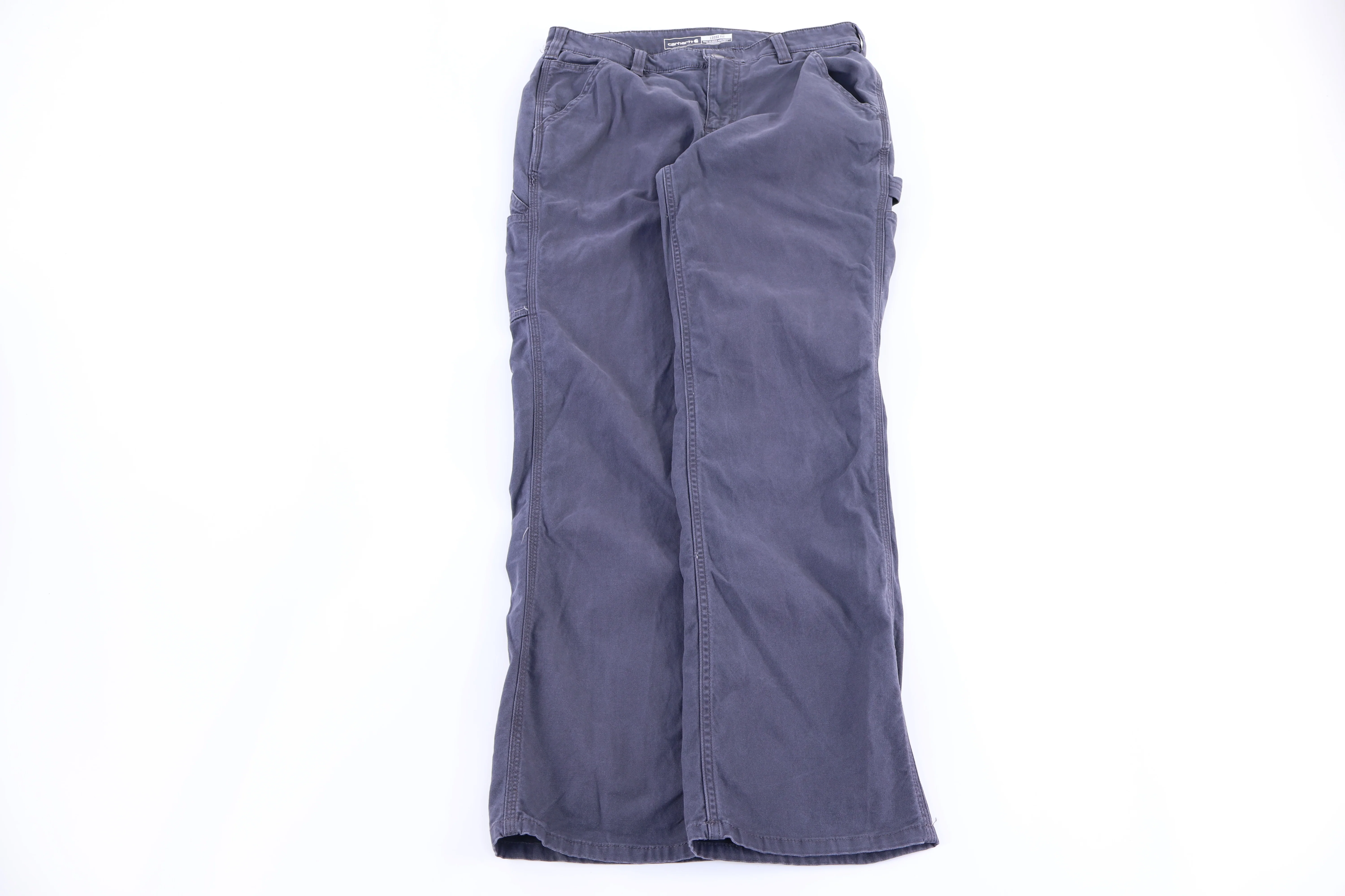 Carhartt Logo Patch Grey Pants