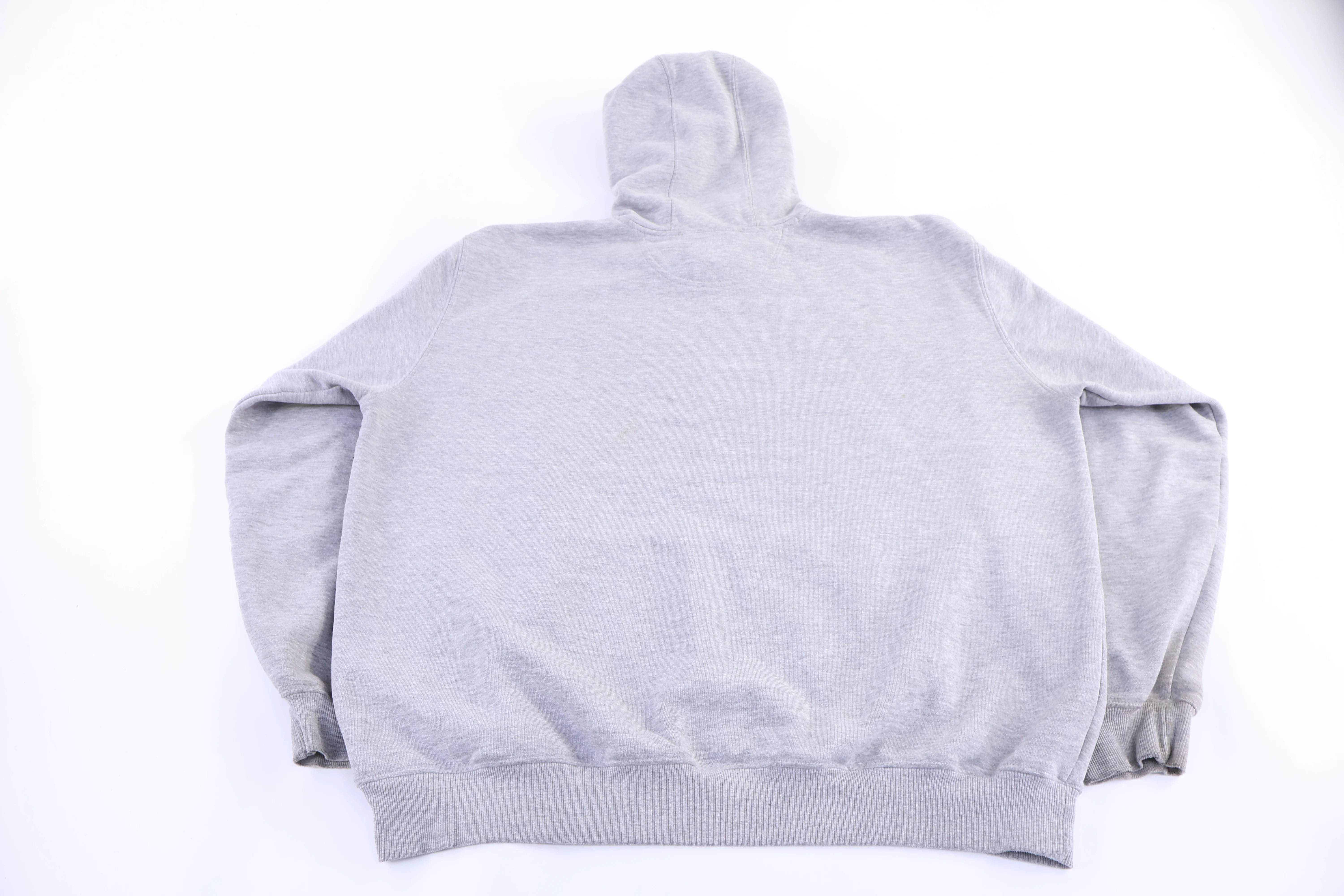 Carhartt Logo Patch Grey Pullover Hoodie - Image 2