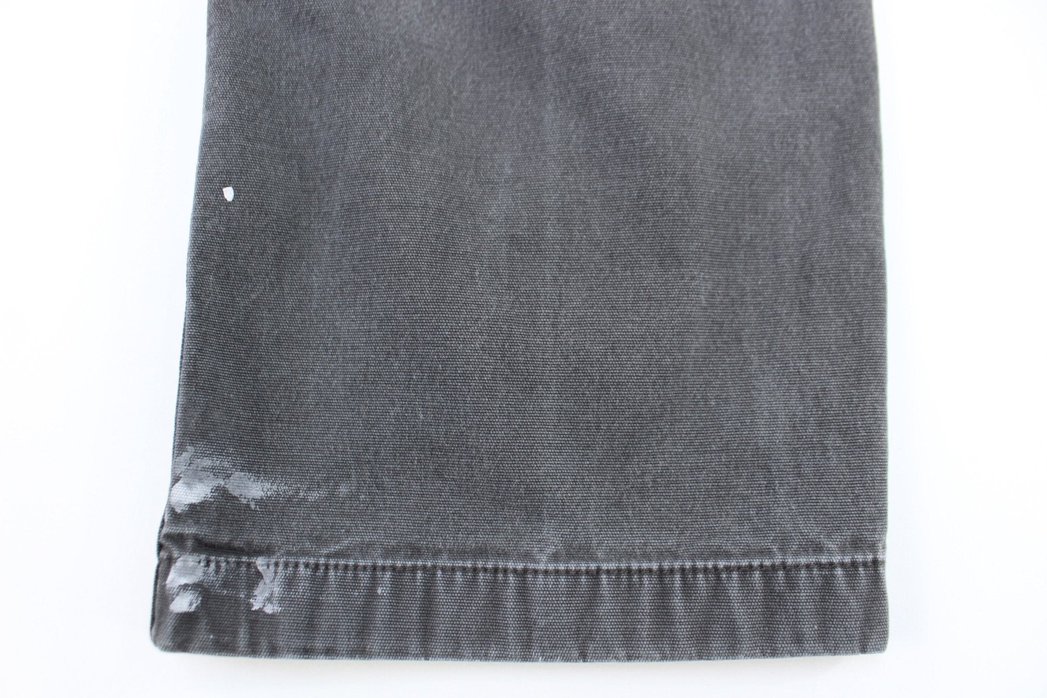 Carhartt Logo Patch Grey Relaxed Fit Pants - Image 3