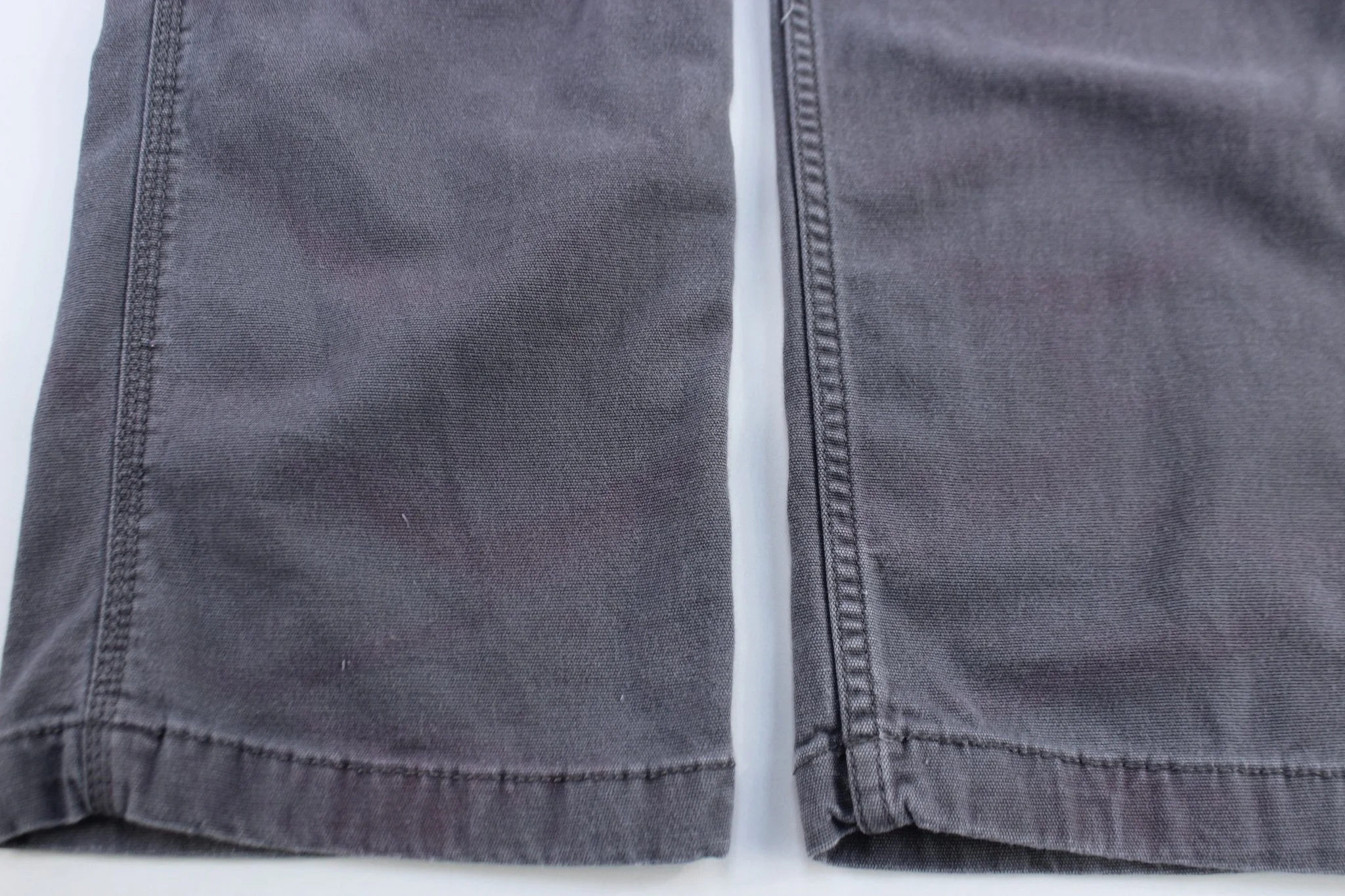 Carhartt Logo Patch Grey Relaxed Fit Pants - Image 4