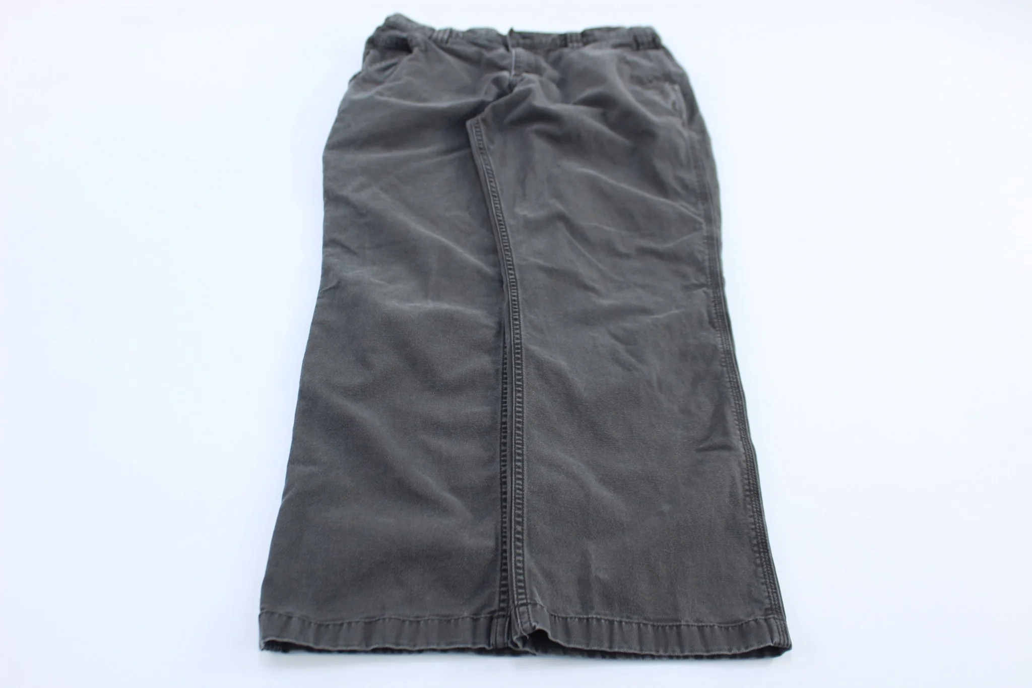 Carhartt Logo Patch Grey Relaxed Fit Pants