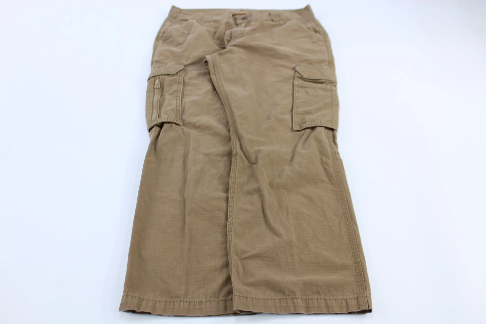 Carhartt Logo Patch Khaki Cargo Pants