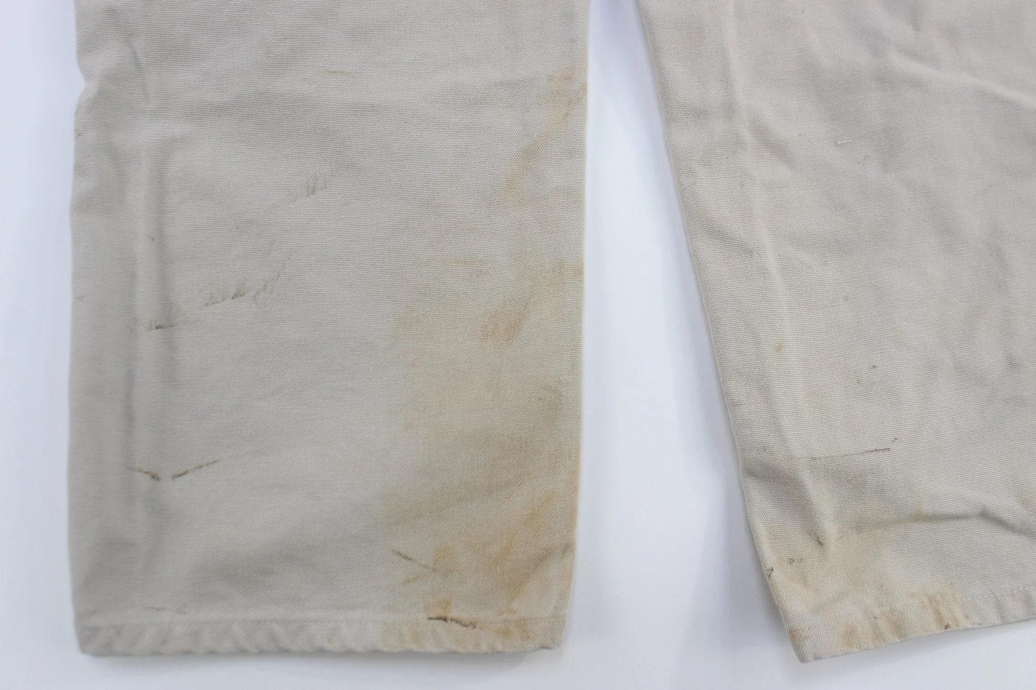 Carhartt Logo Patch Light Khaki Carpenter Pants - Image 5