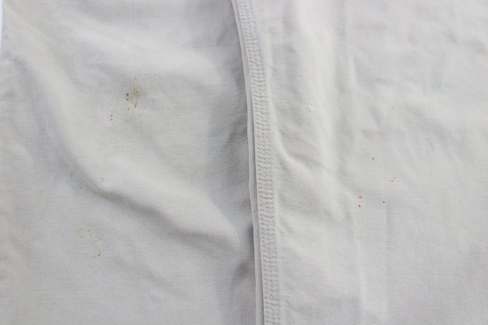 Carhartt Logo Patch Light Khaki Carpenter Pants - Image 4