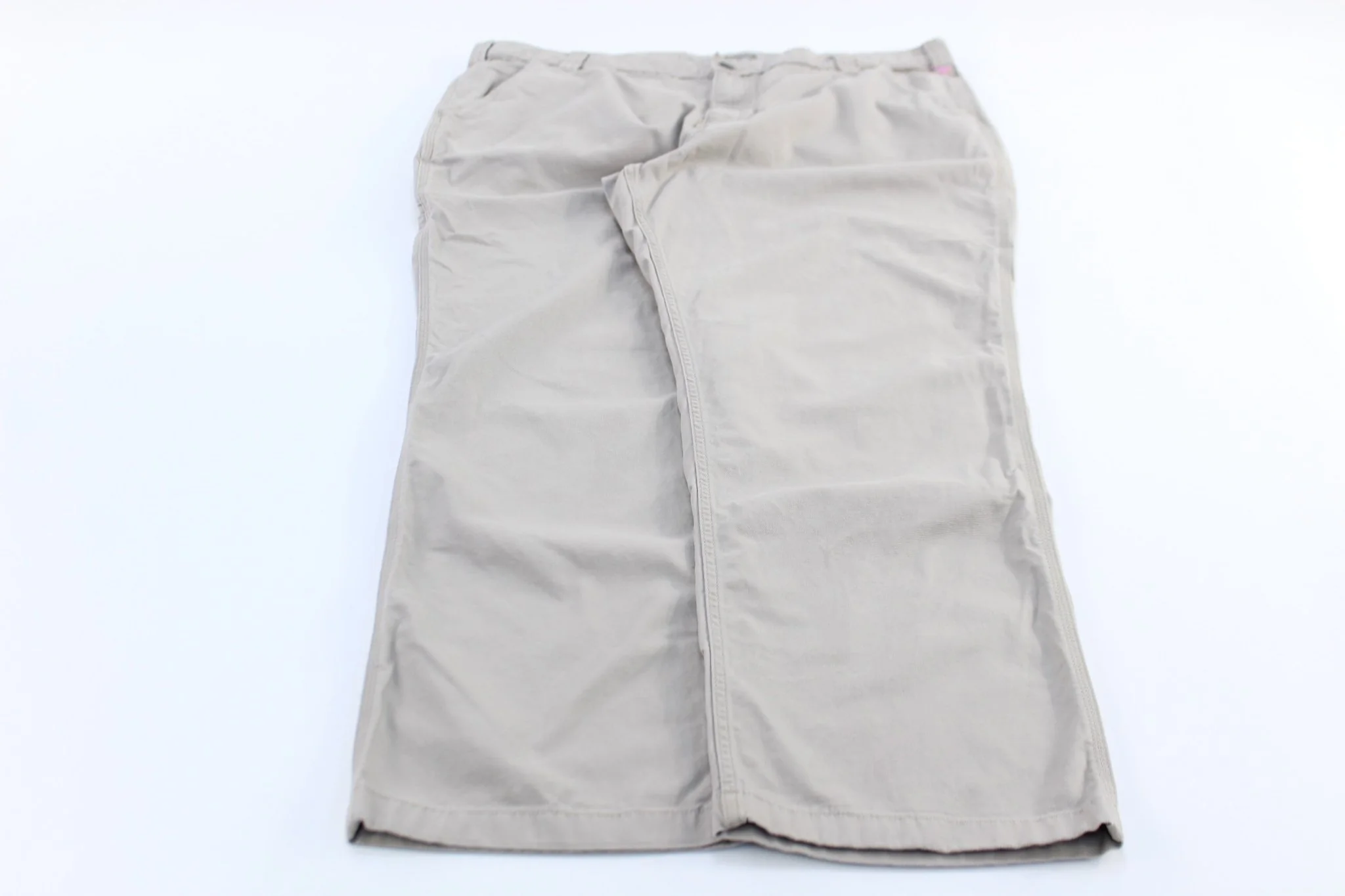 Carhartt Logo Patch Light Khaki Relaxed Fit Pants
