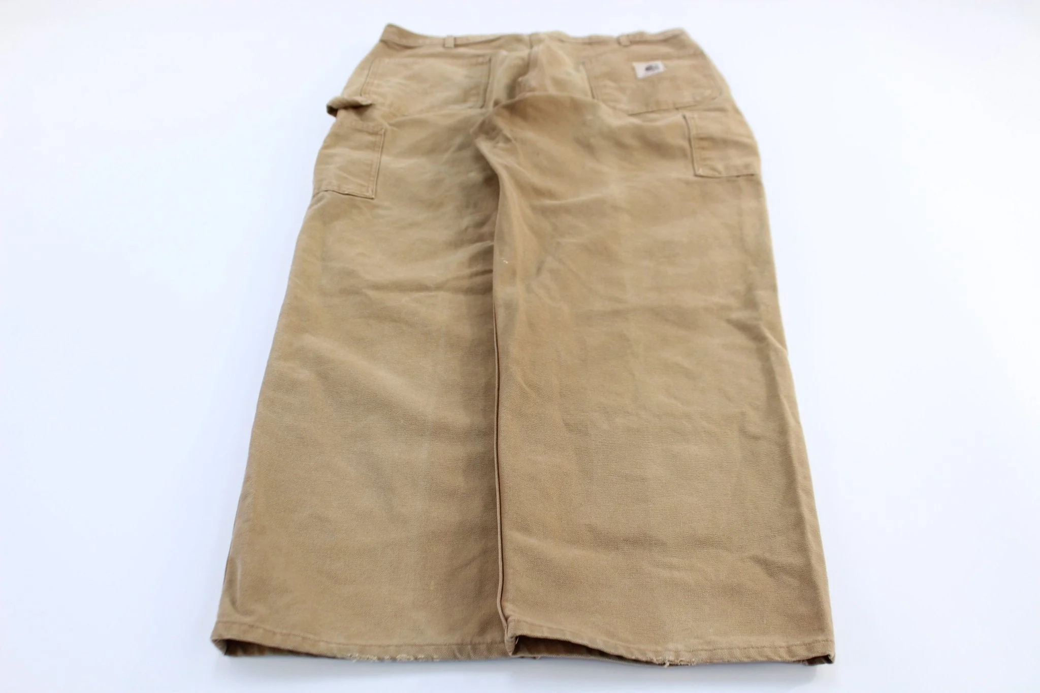 Carhartt Logo Patch Light Tan Pants - Image 2