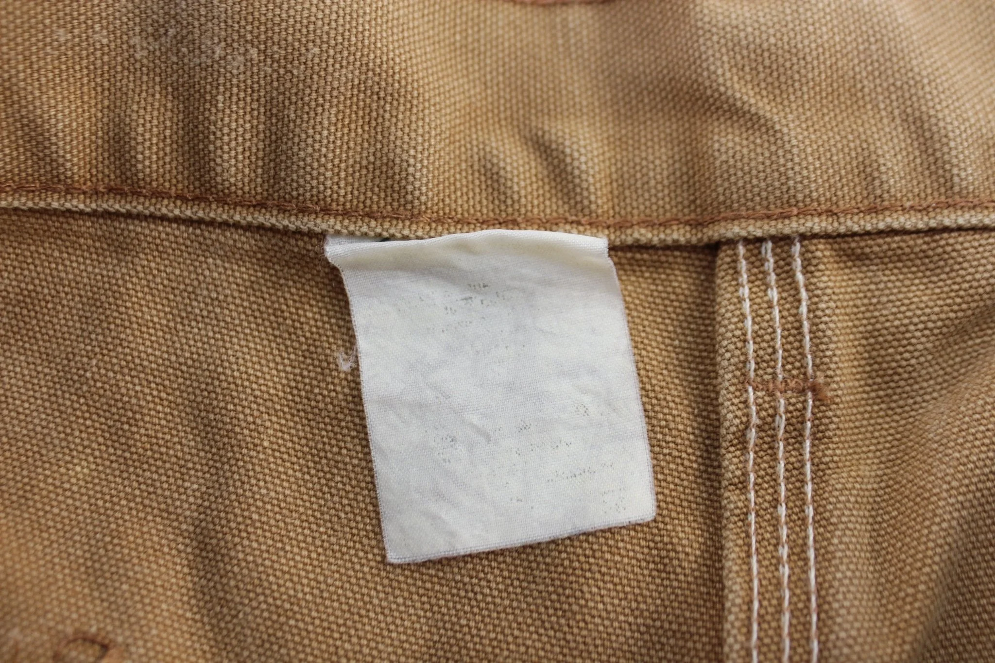 Carhartt Logo Patch Light Tan Pants - Image 5