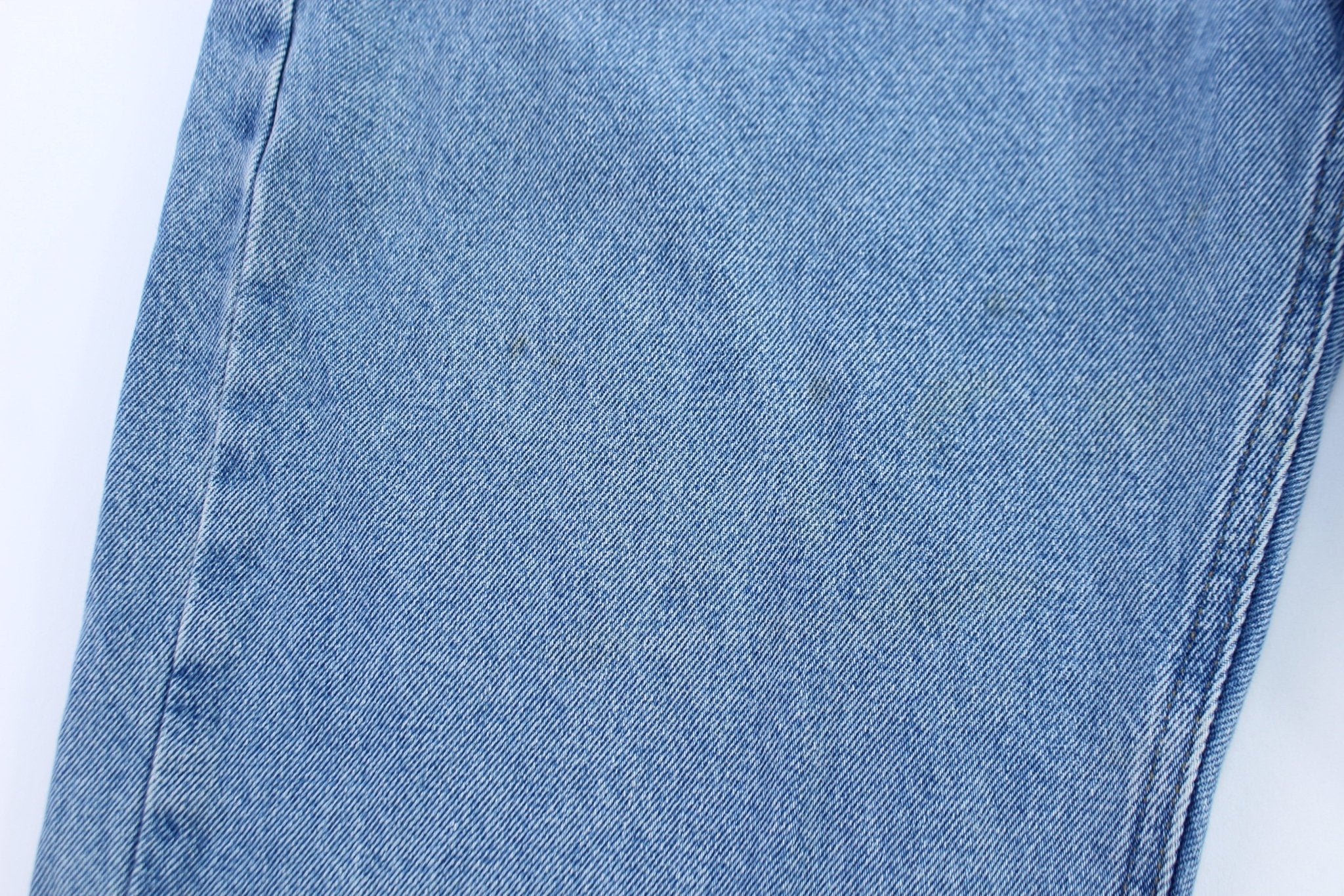 Carhartt Logo Patch Light Wash Denim Jeans - Image 3