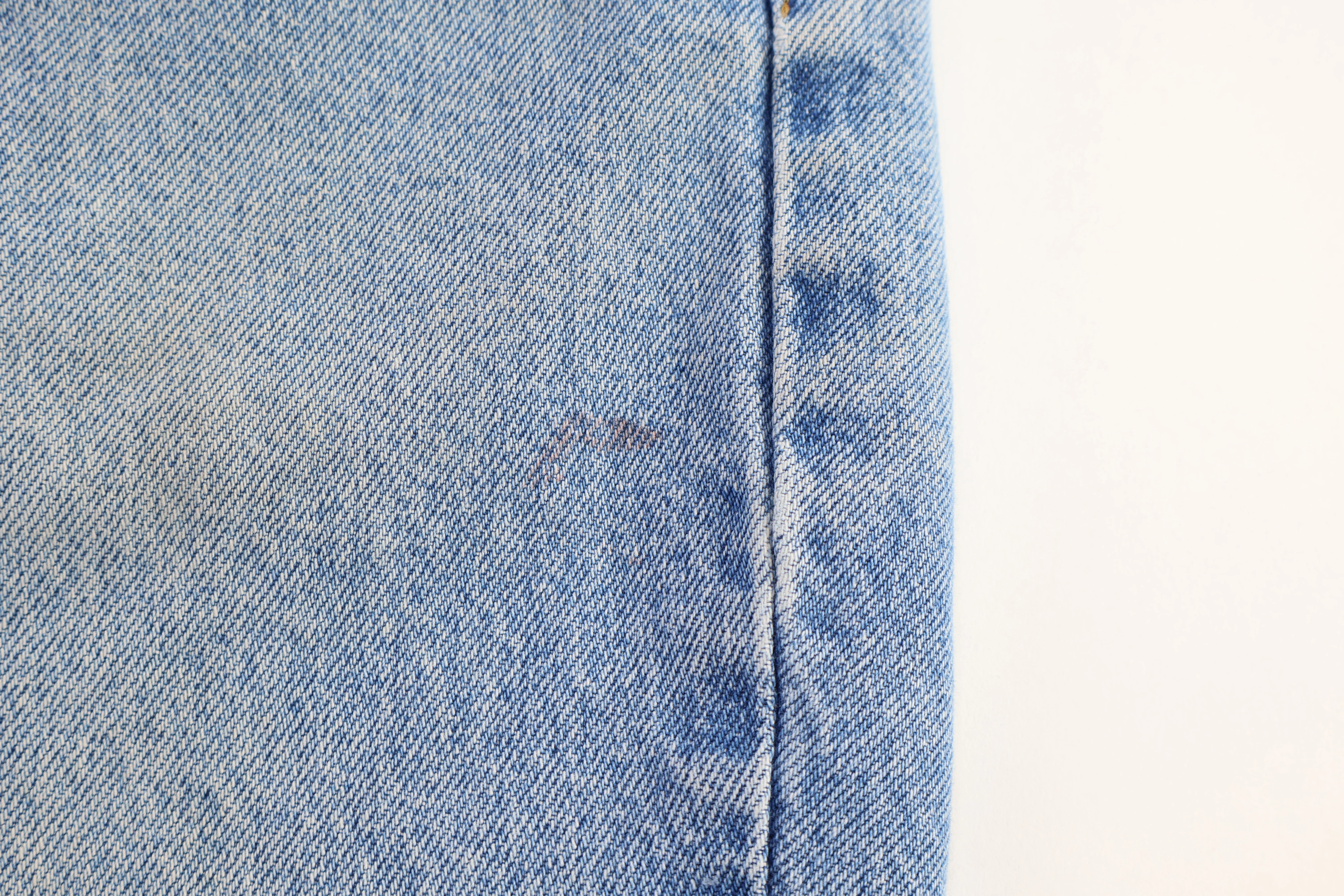 Carhartt Logo Patch Light Wash Denim Jeans - Image 3
