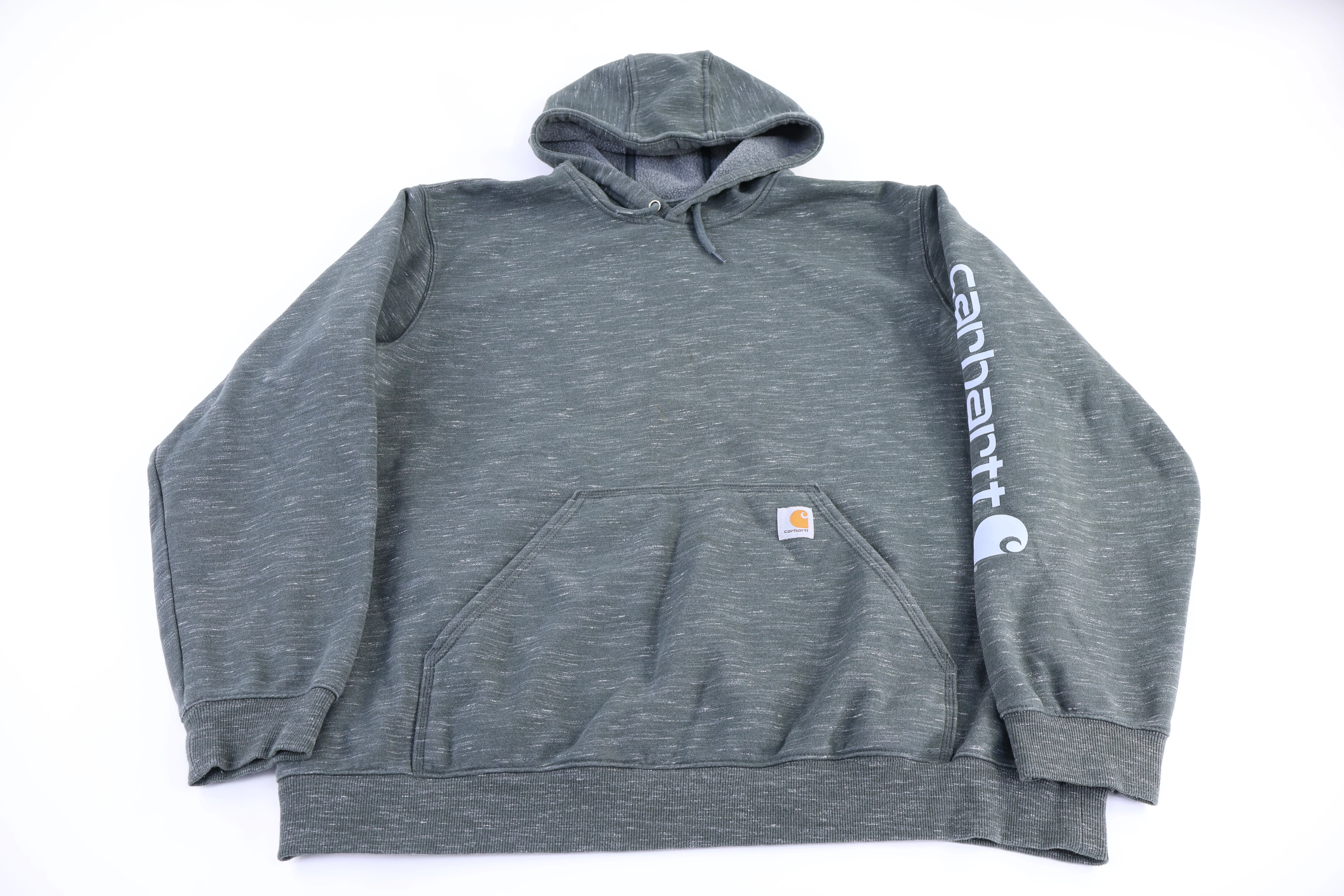 Carhartt Logo Patch Loose Fit Pullover Hoodie