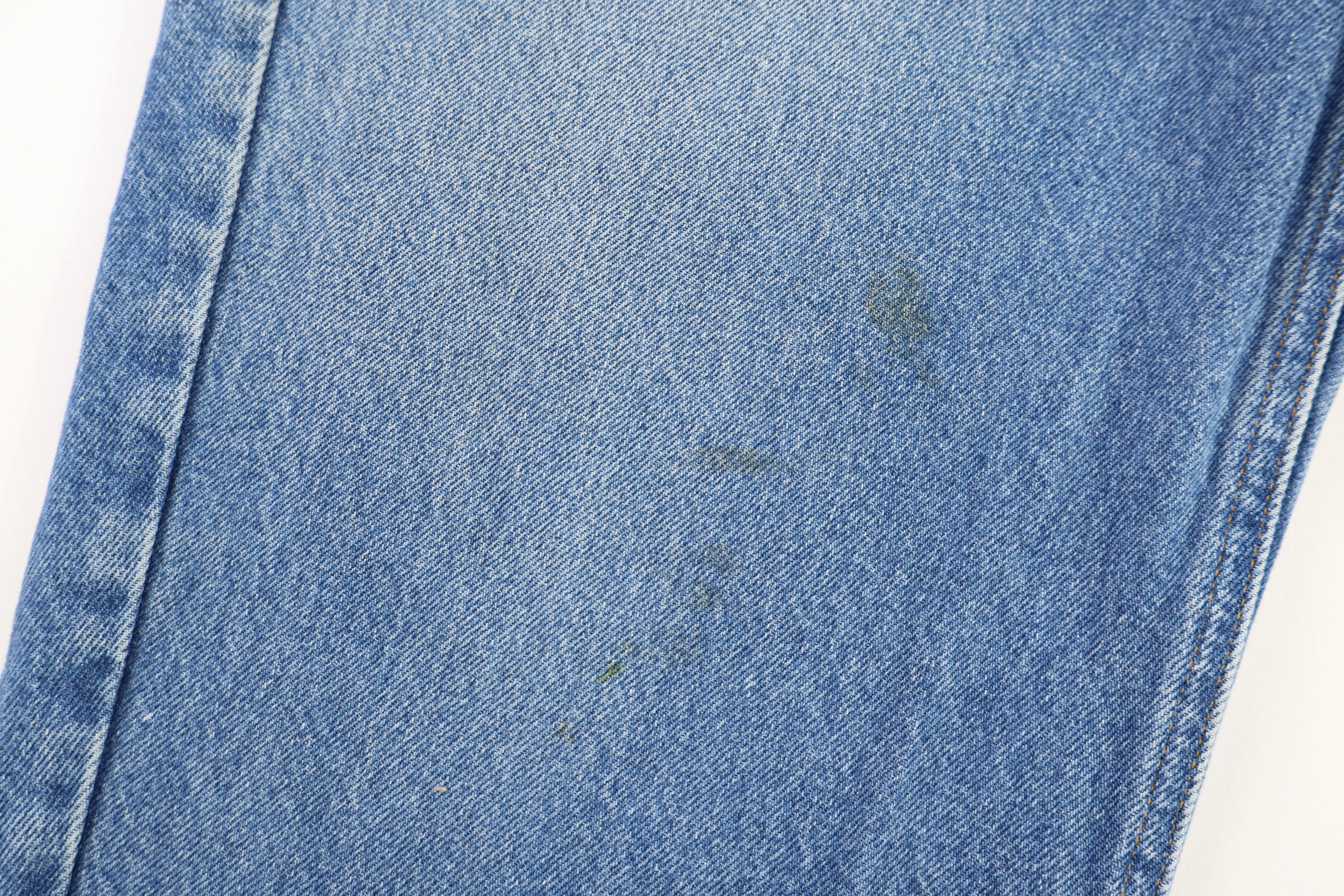Carhartt Logo Patch Medium Wash Denim Jeans - Image 3