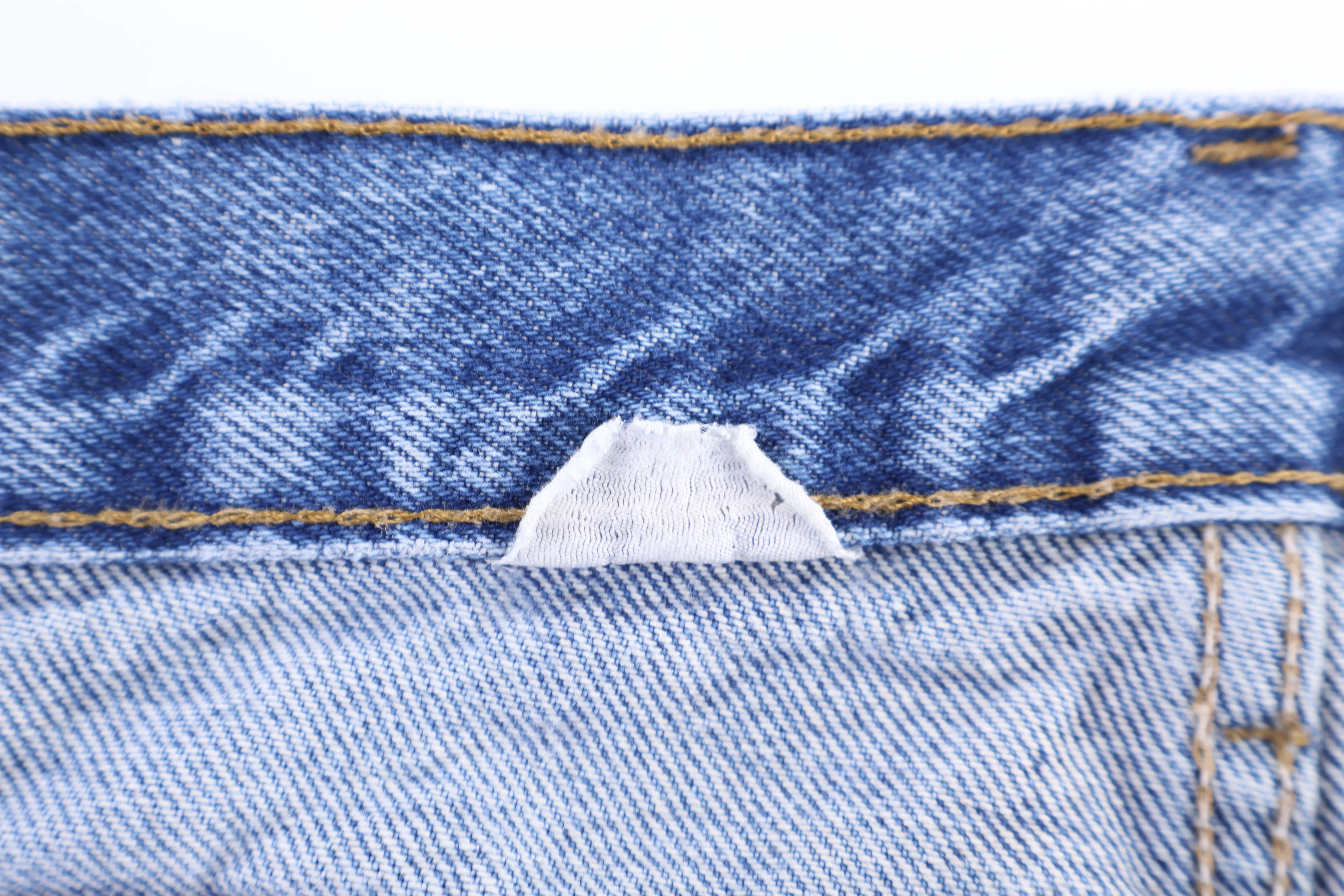 Carhartt Logo Patch Medium Wash Denim Jeans - Image 3