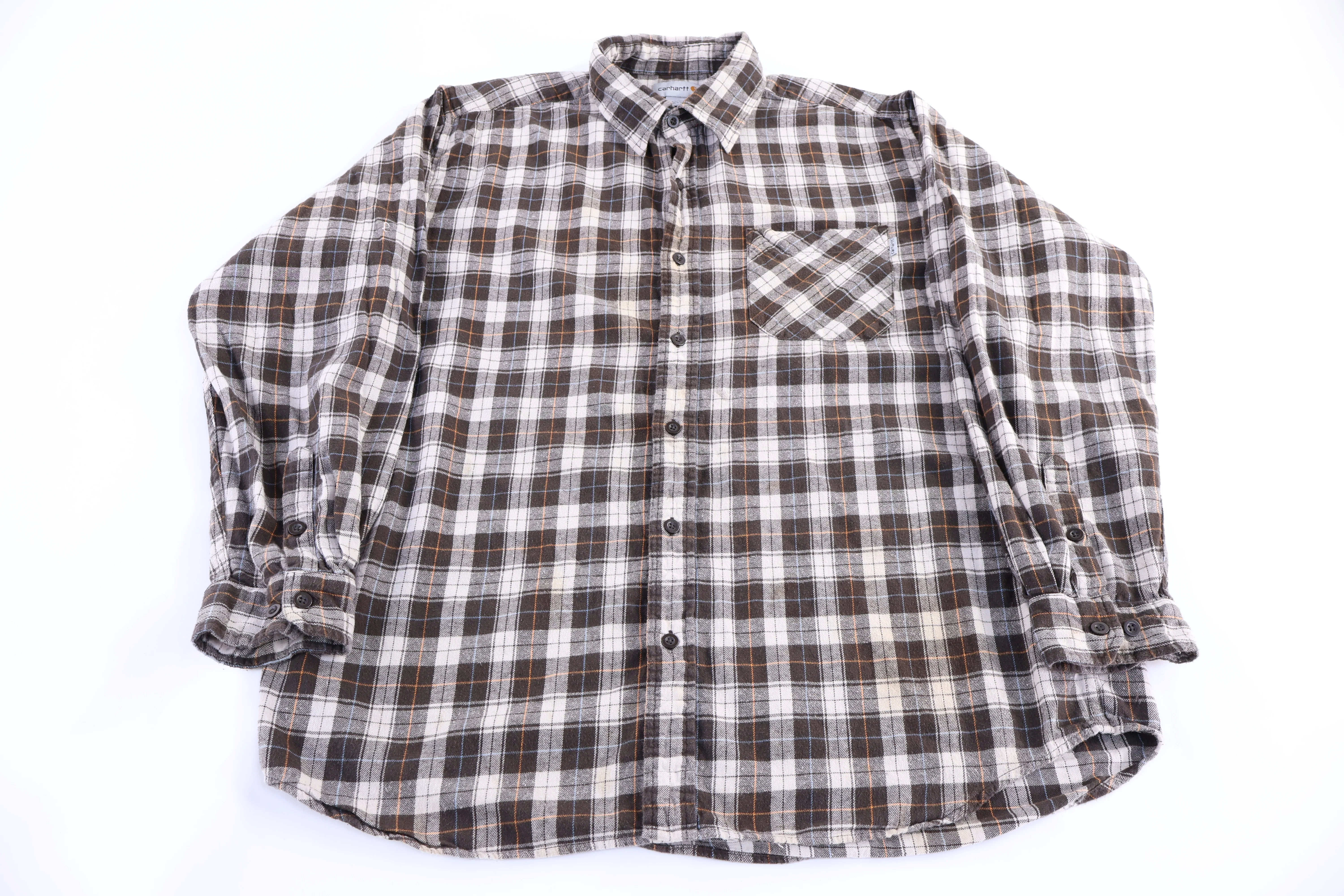 Carhartt Logo Patch Multicolor LS Button Down