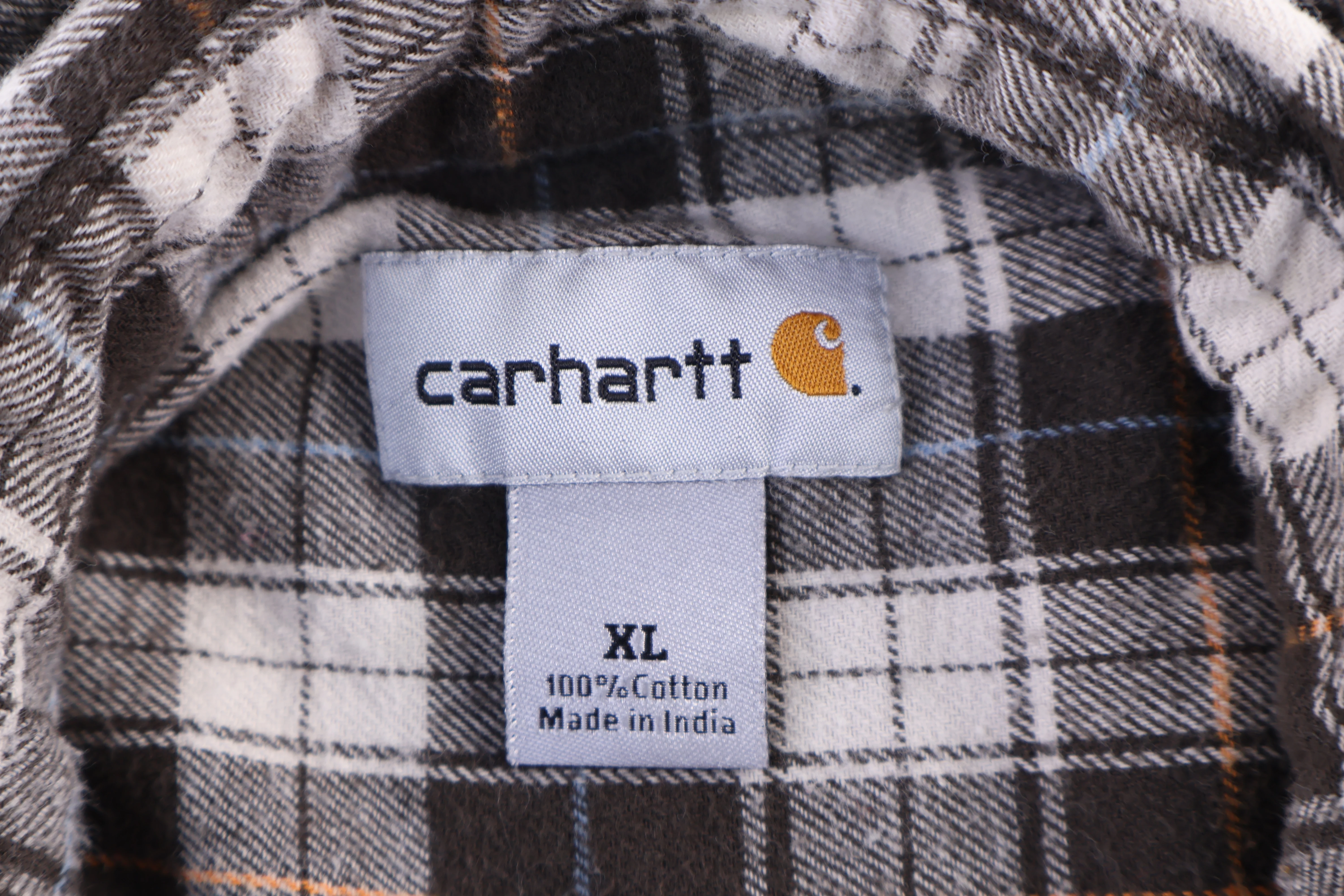 Carhartt Logo Patch Multicolor LS Button Down - Image 3