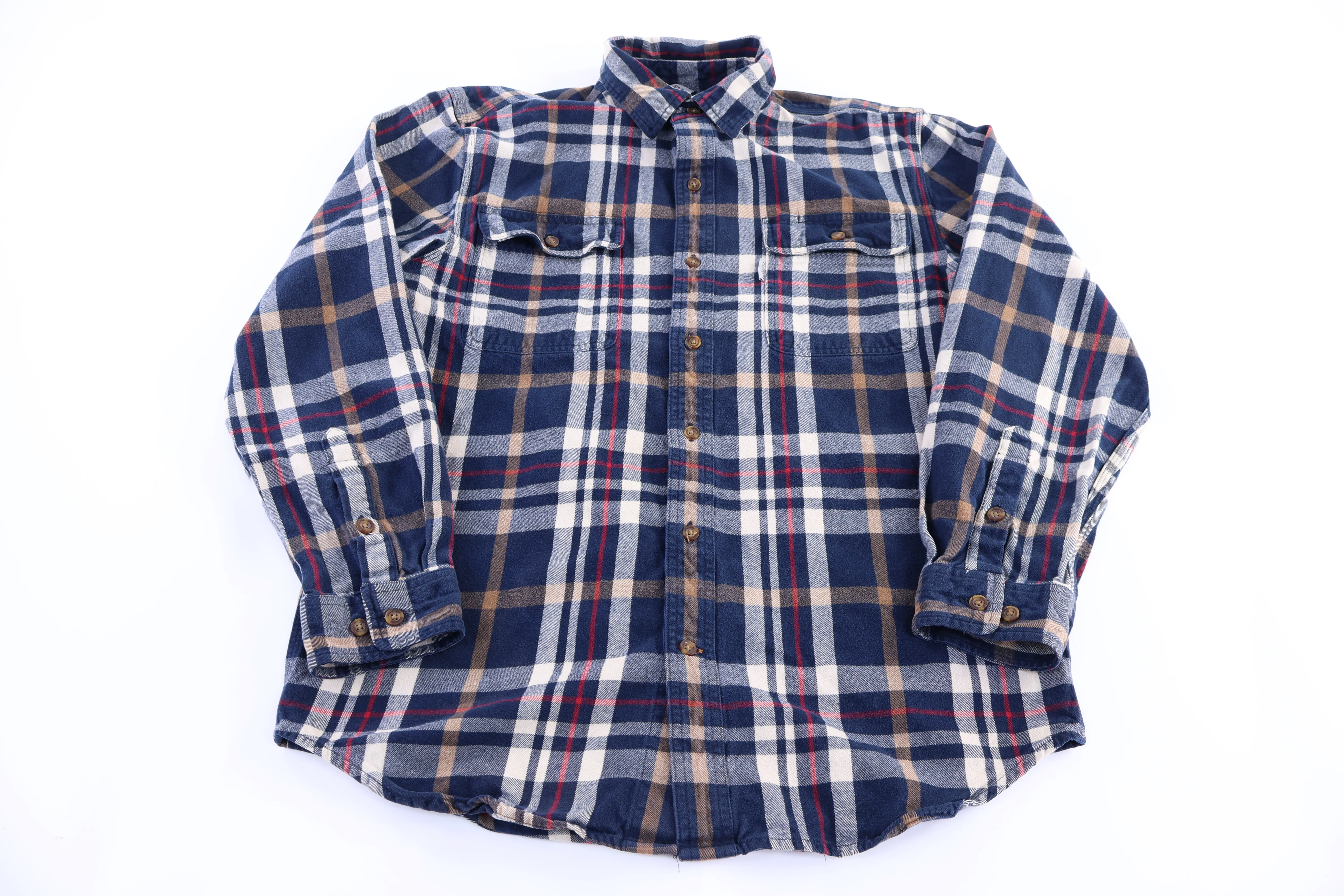 Carhartt Logo Patch Multicolored LS Button Down