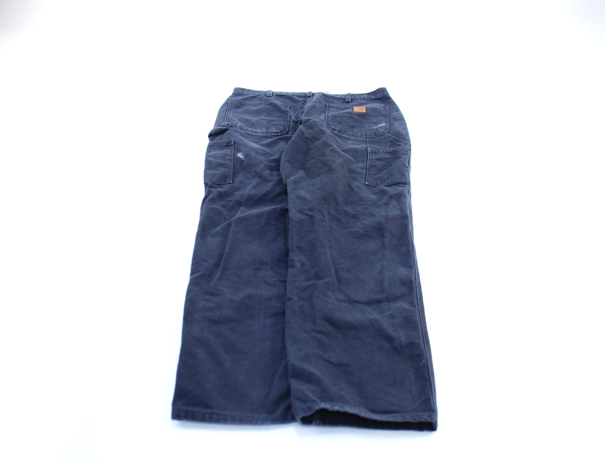 Carhartt Logo Patch Navy Blue Carpenter Pants - Image 2