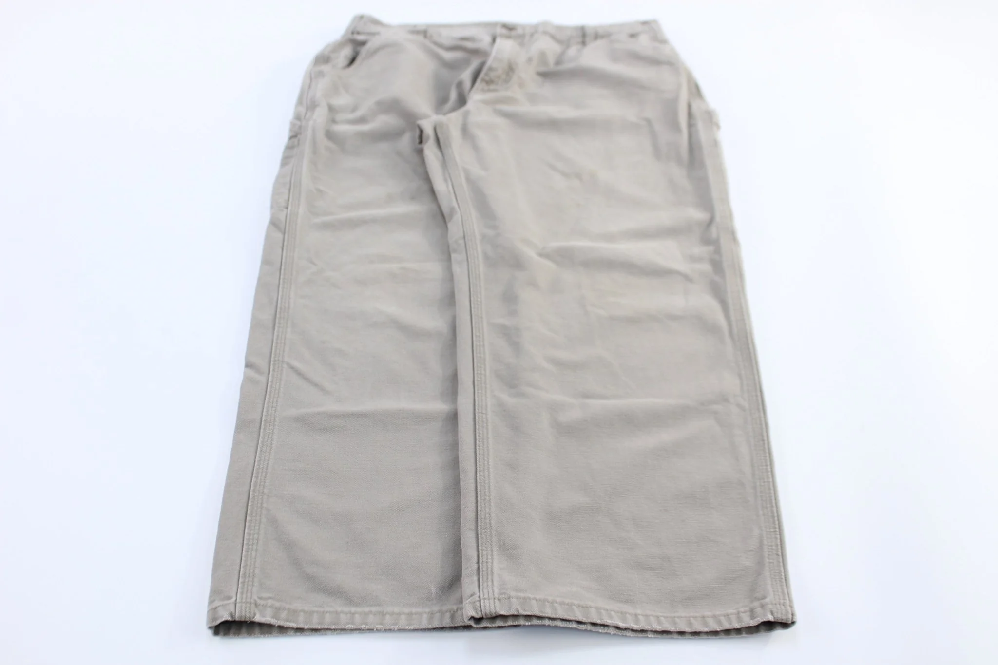 Carhartt Logo Patch Stone Carpenter Pants