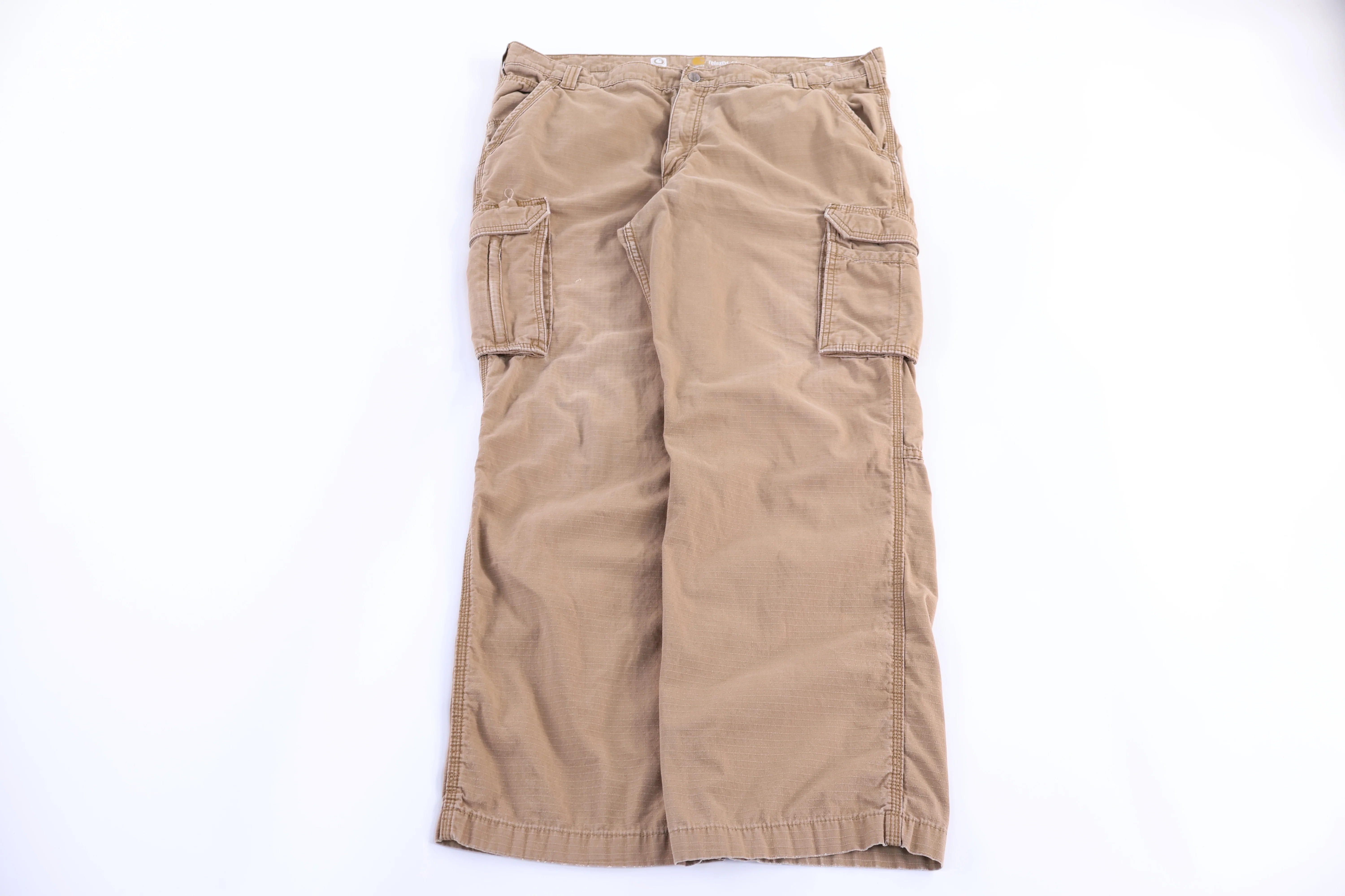 Carhartt Logo Patch Tan Cargo Pants