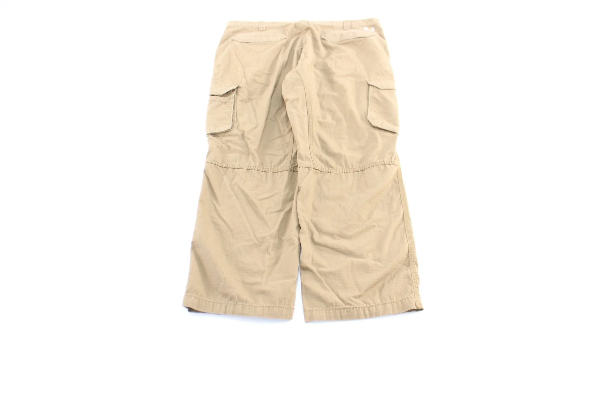 Carhartt Logo Patch Tan Cargo Pants - Image 2