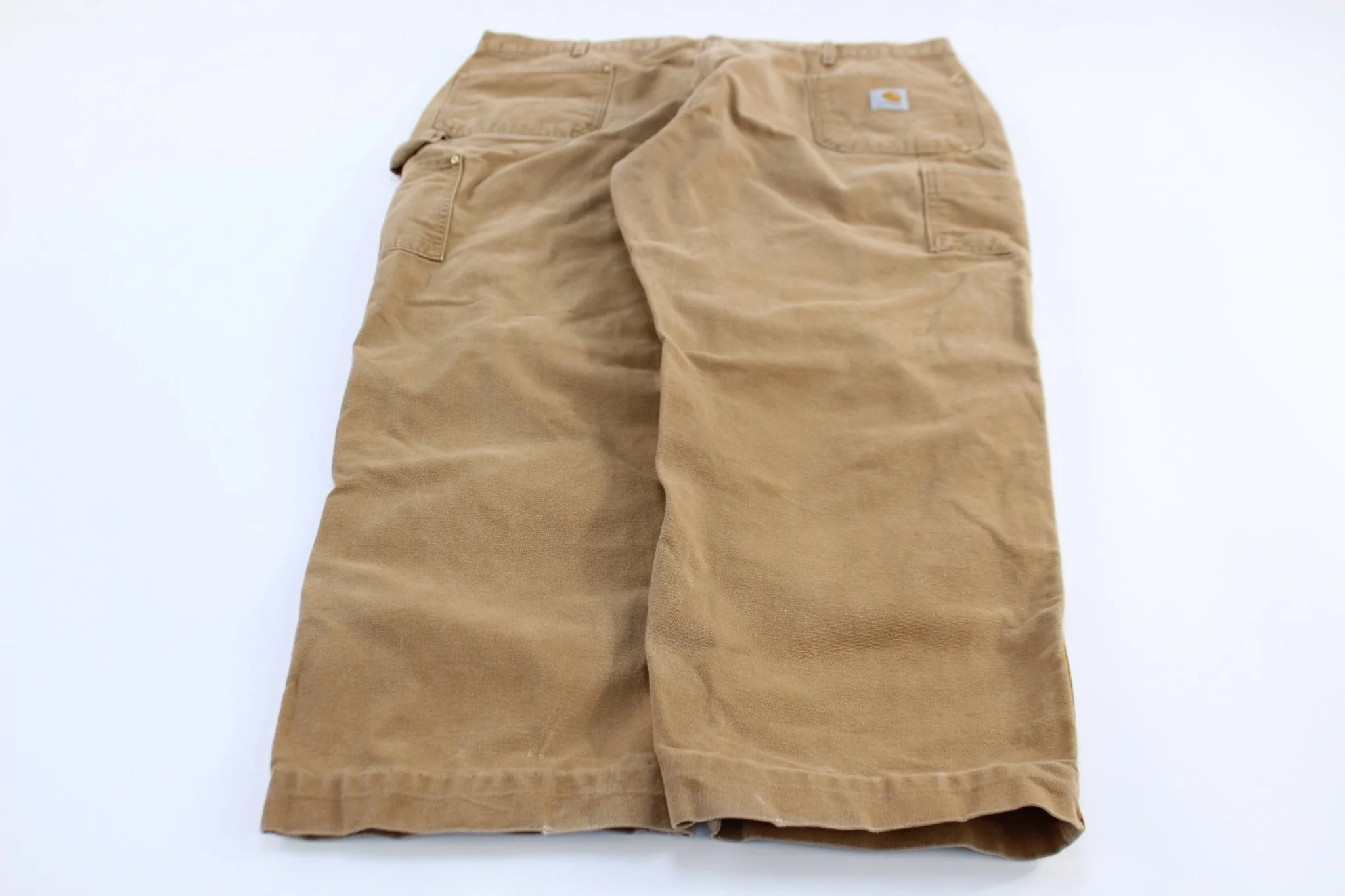 Carhartt Logo Patch Tan Double Knee Pants