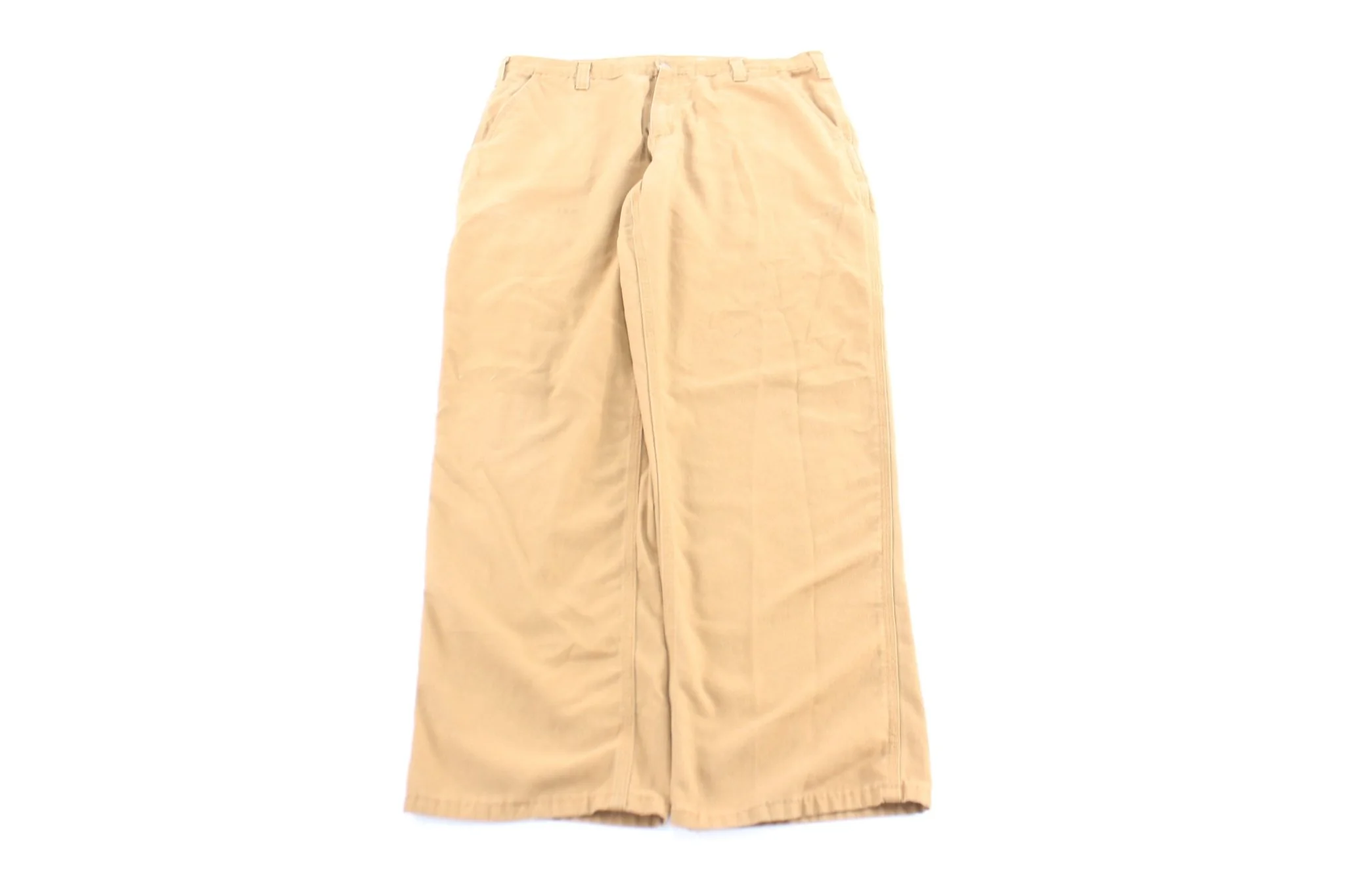 Carhartt Logo Patch Tan Dungaree Fit Pants