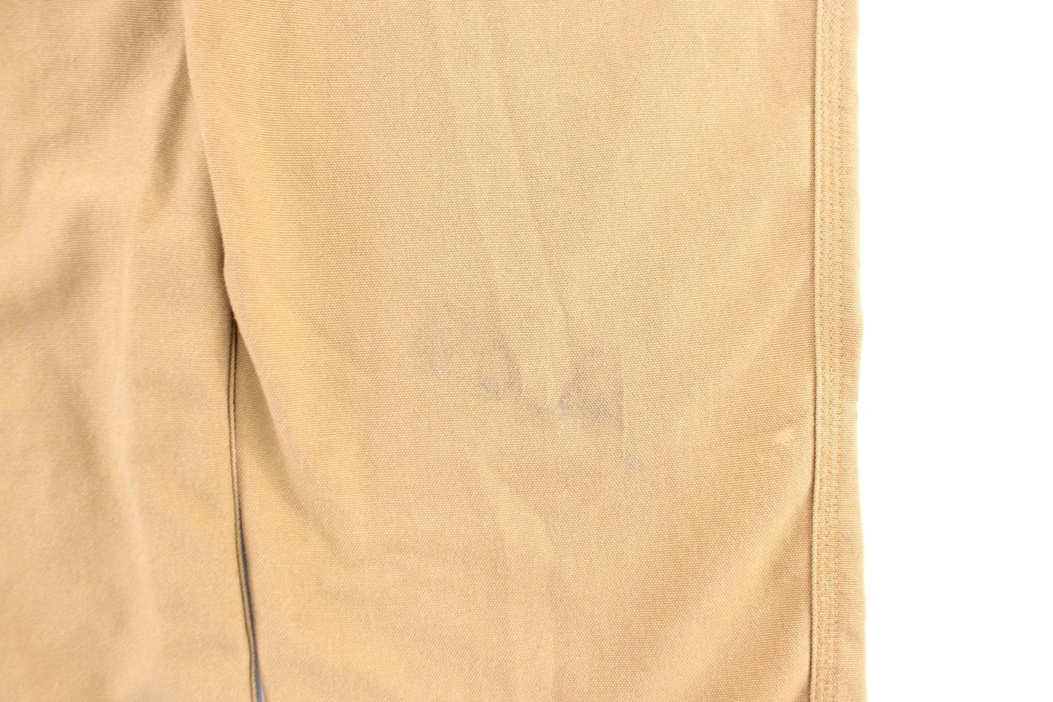 Carhartt Logo Patch Tan Dungaree Fit Pants - Image 3