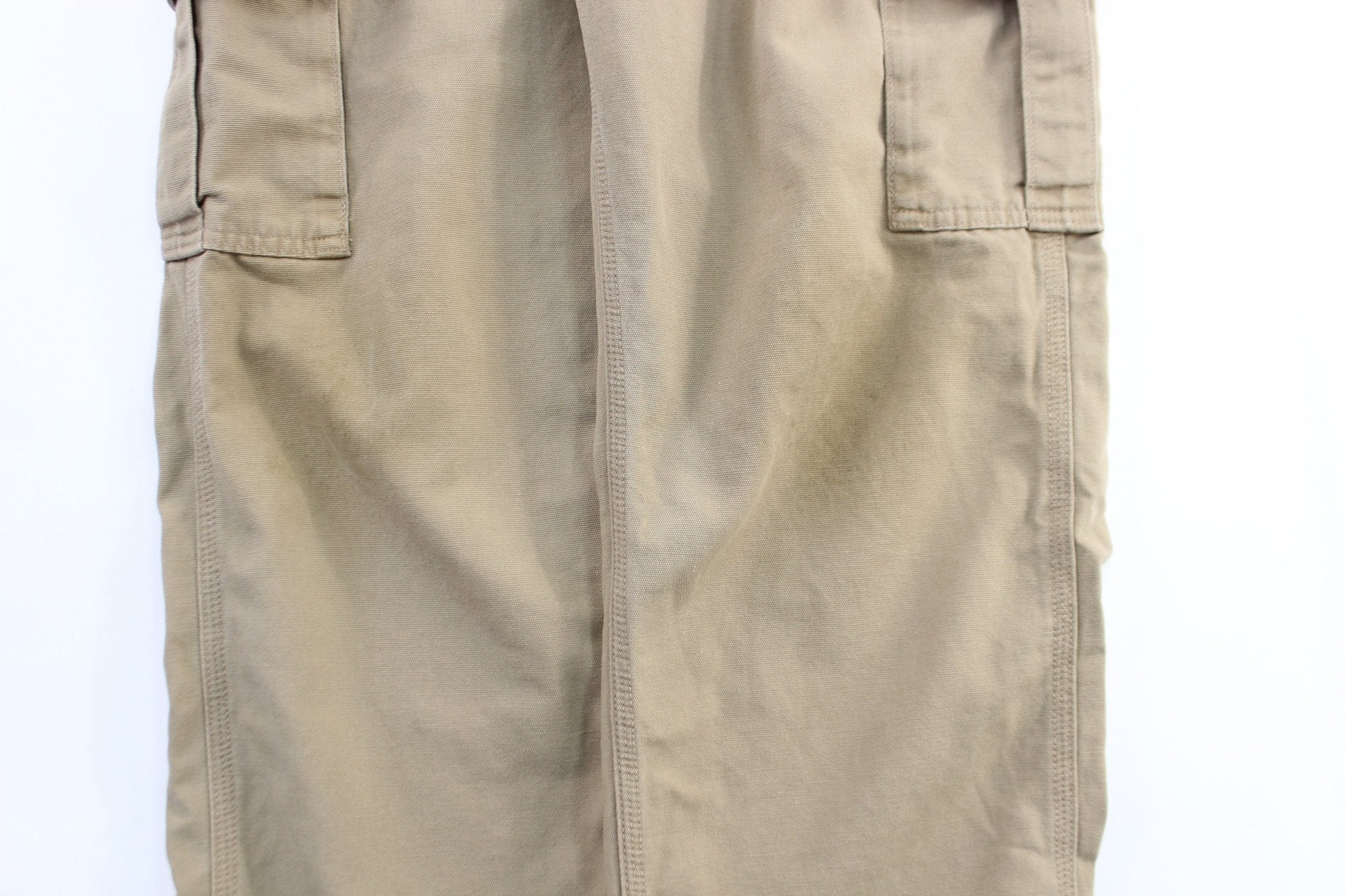 Carhartt Logo Patch Tan Flame Resistant Pants - Image 3